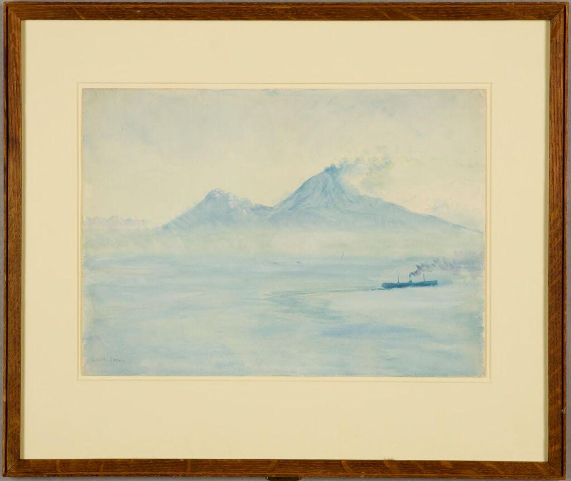 Mt. Vesuvius, Bay of Naples, Italy by Denman Waldo Ross