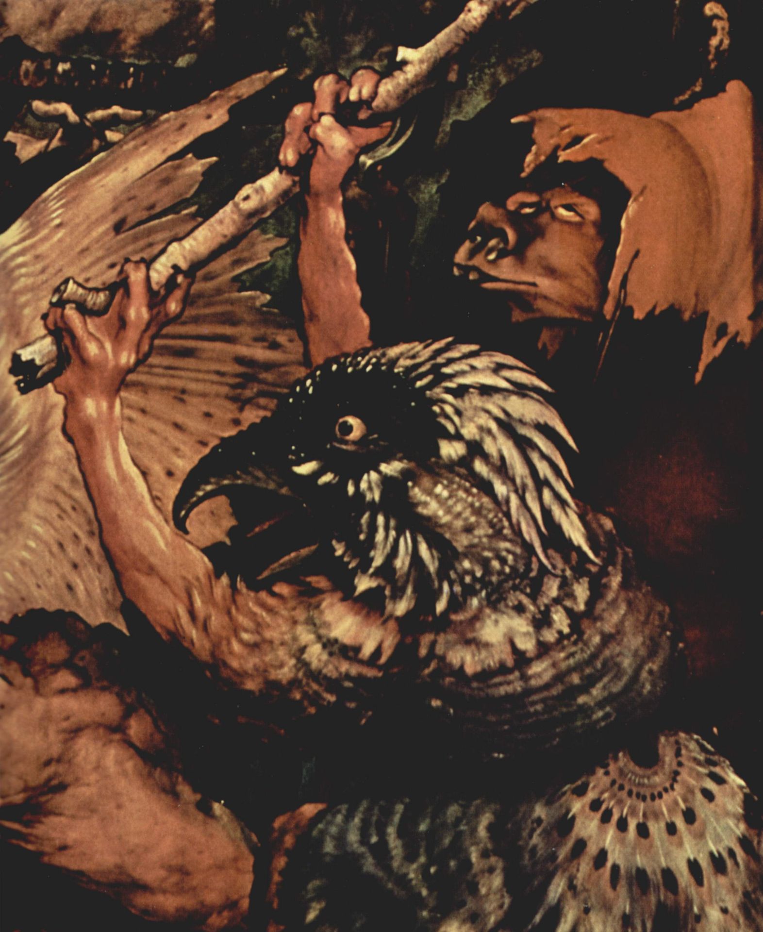 The Temptation of St. Anthony (detail) by Matthias Grünewald