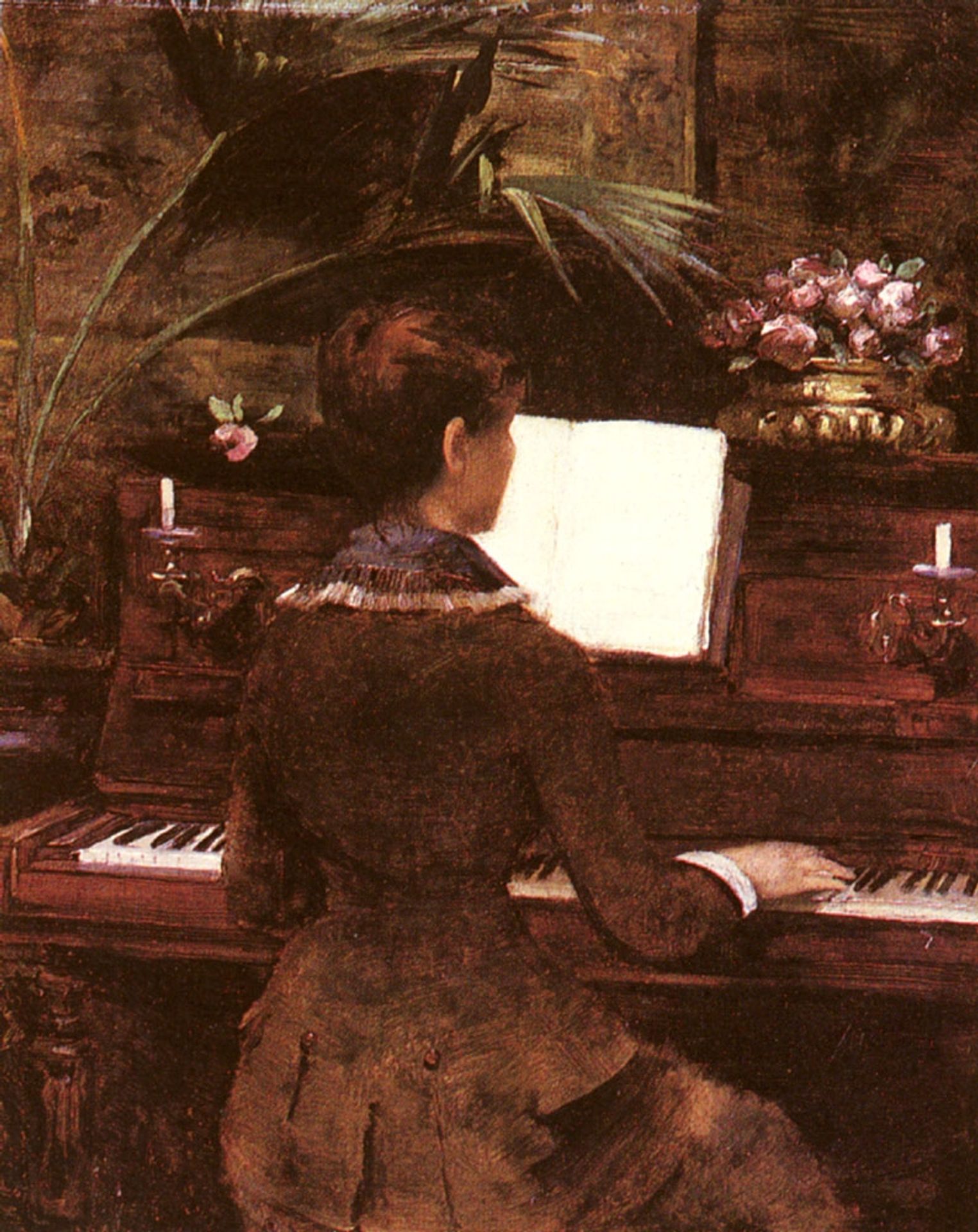 Au Piano by Louise Abbéma