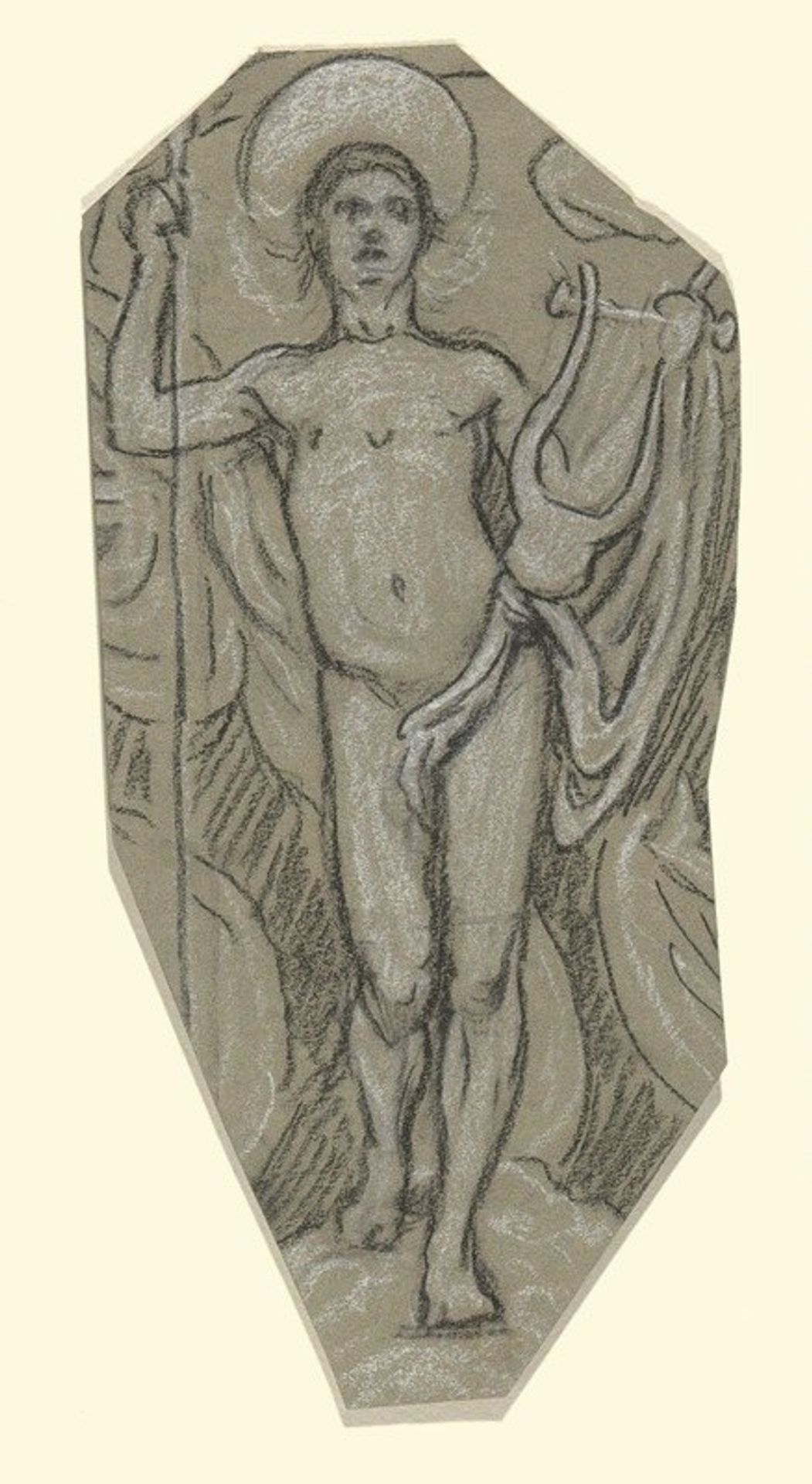 Study for Apollo by Elihu Vedder