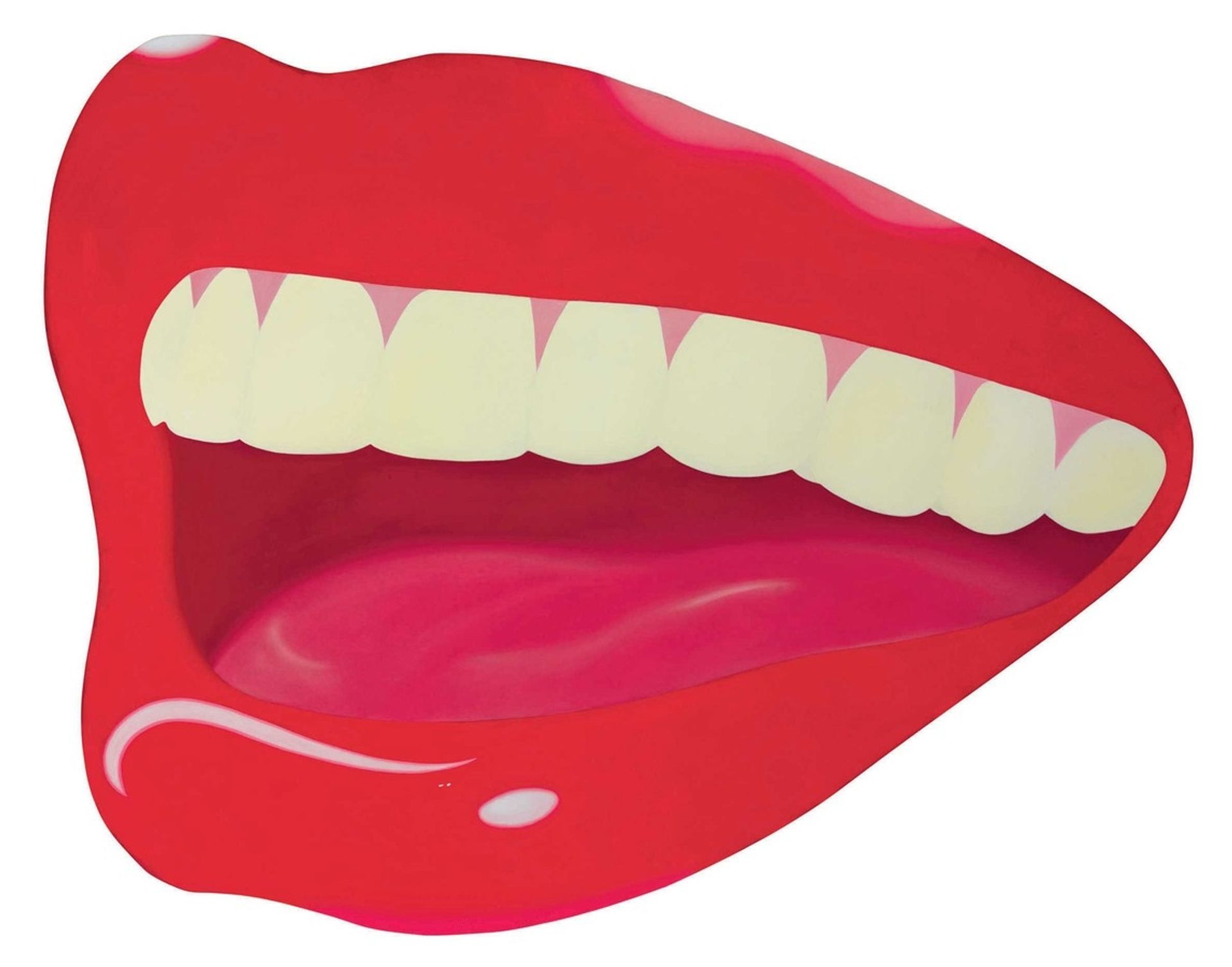Mouth #8 by Tom Wesselmann