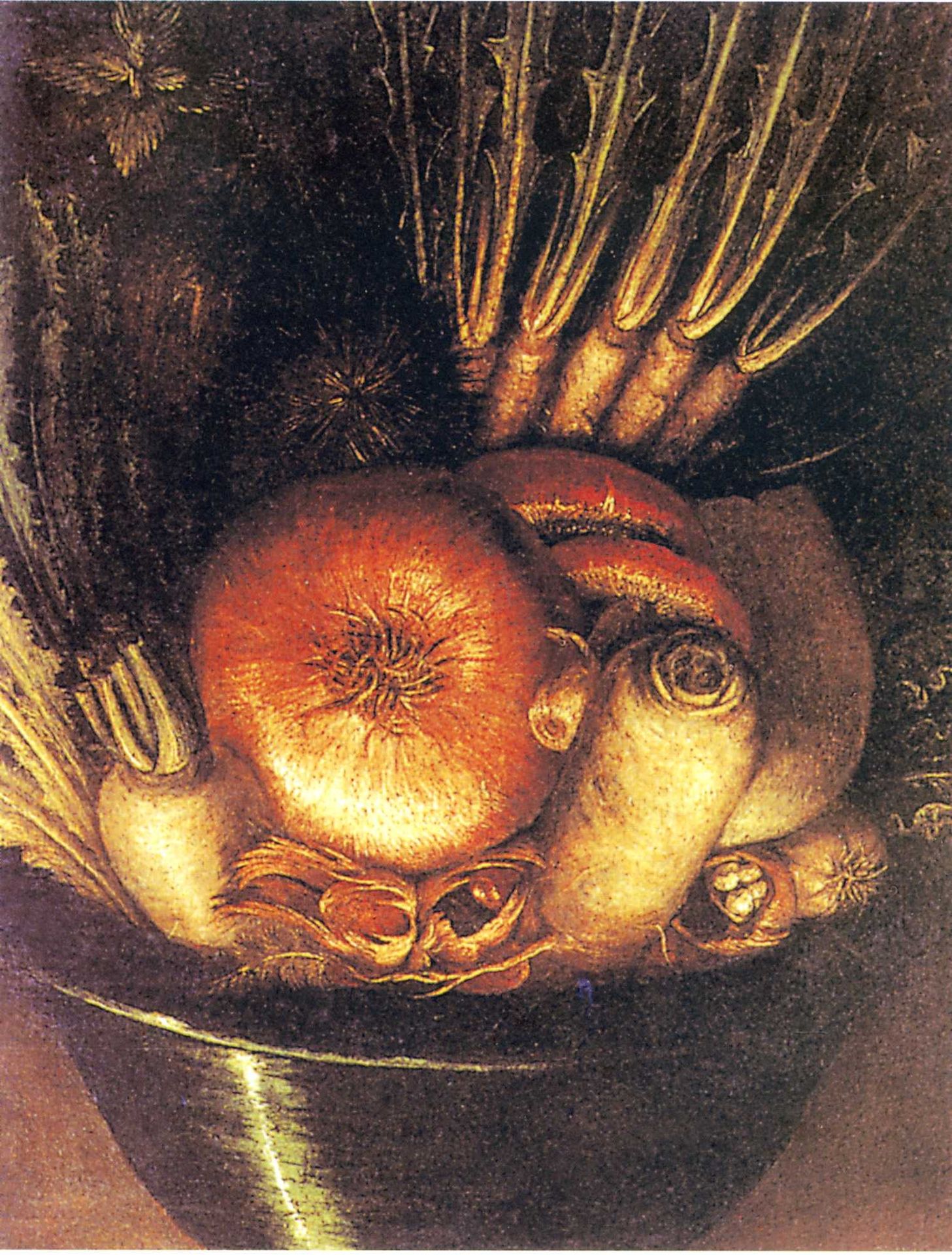 The Vegetable Gardener by Giuseppe Arcimboldo