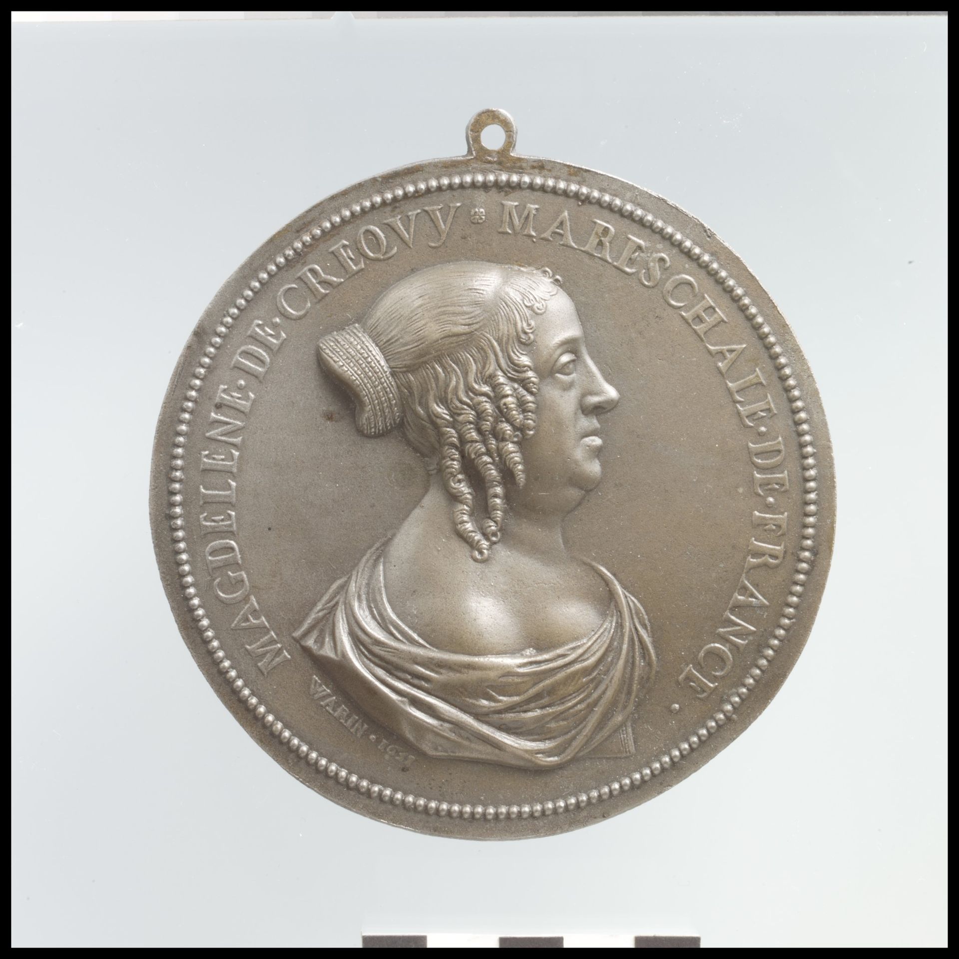 Madeleine de Créquy, Maréchale de Villeroy by Claude Varin