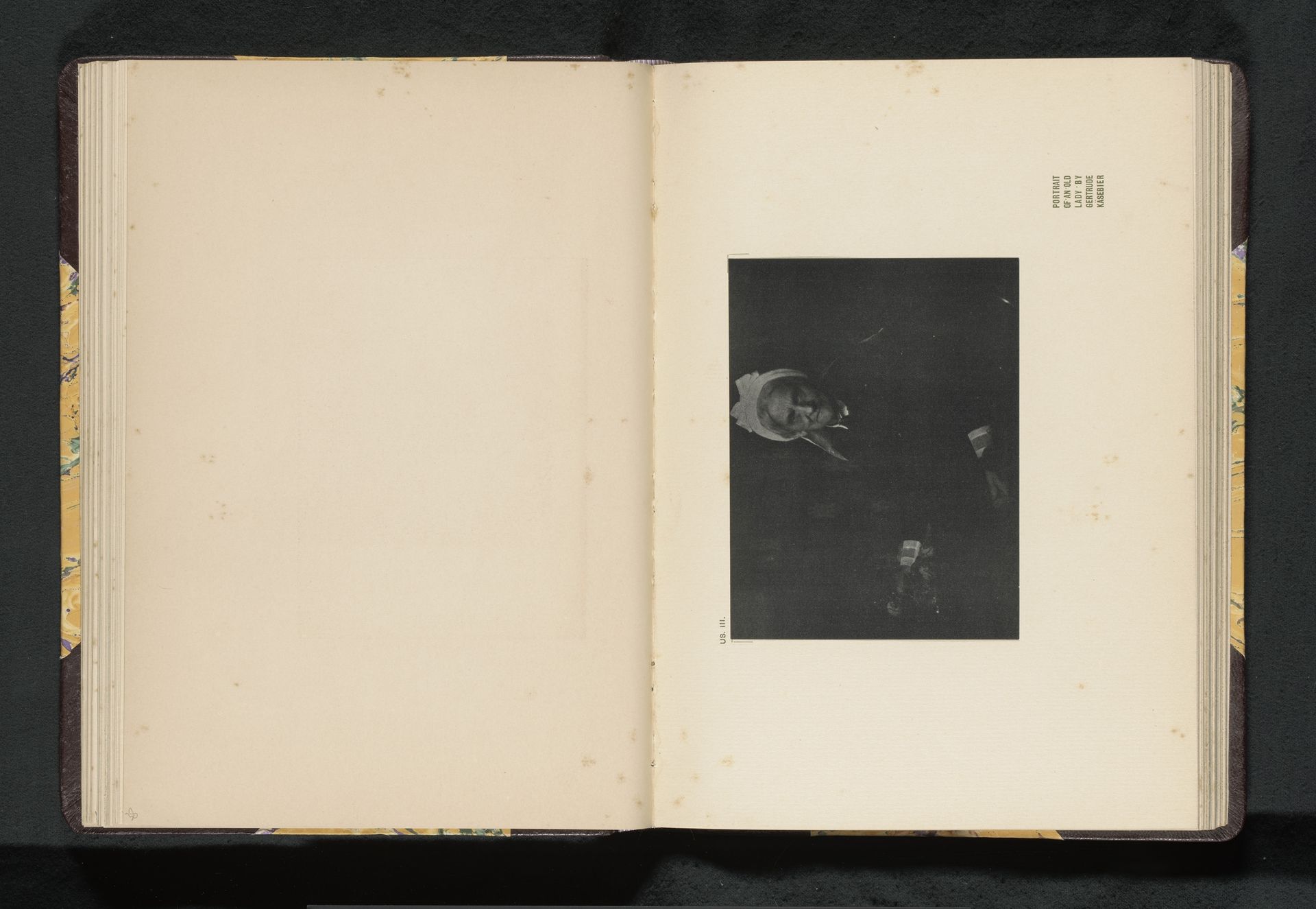 Portret van een onbekende oude vrouw by Gertrude Kasebier