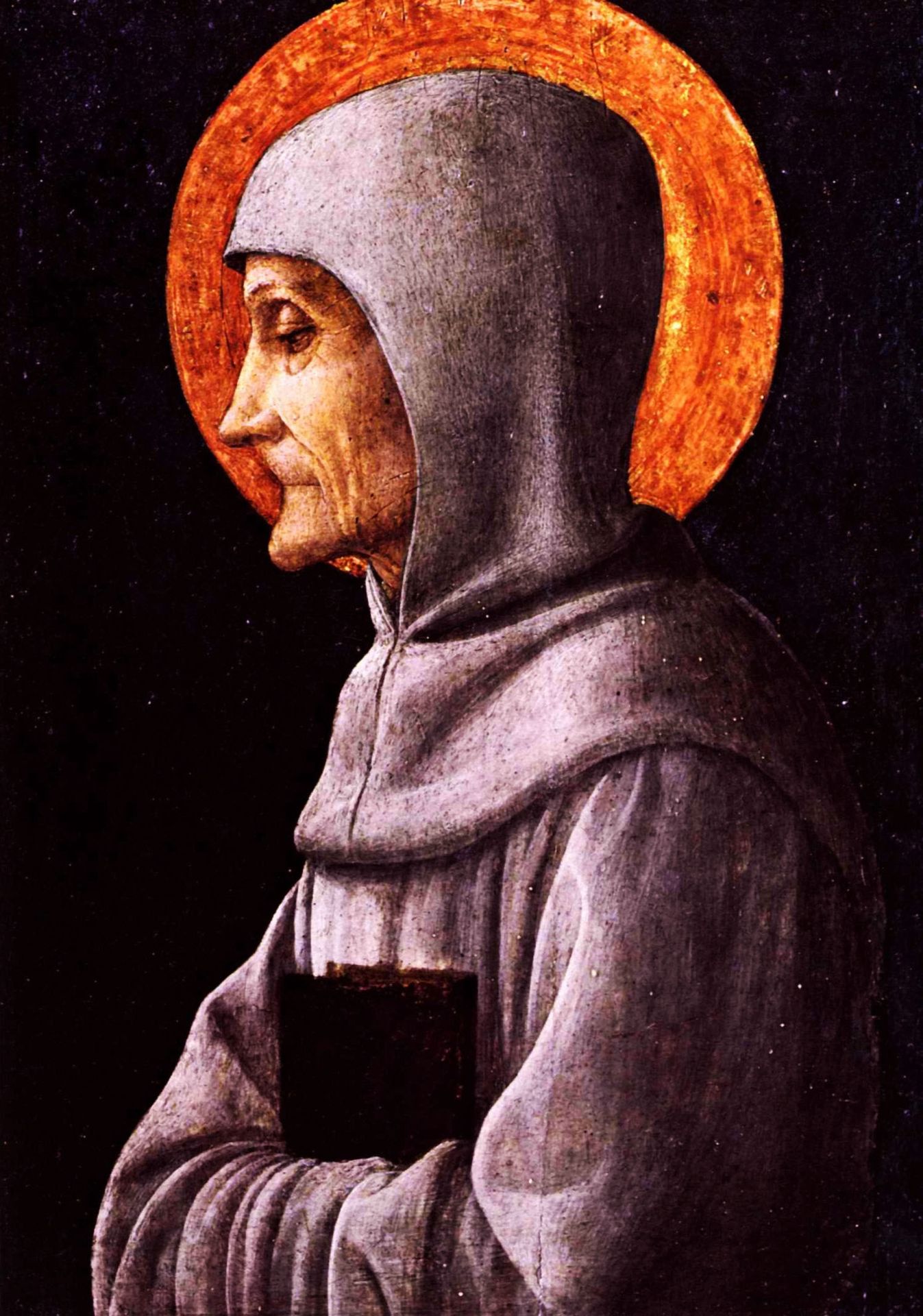 Saint Bernardine of Siena by Andrea Mantegna
