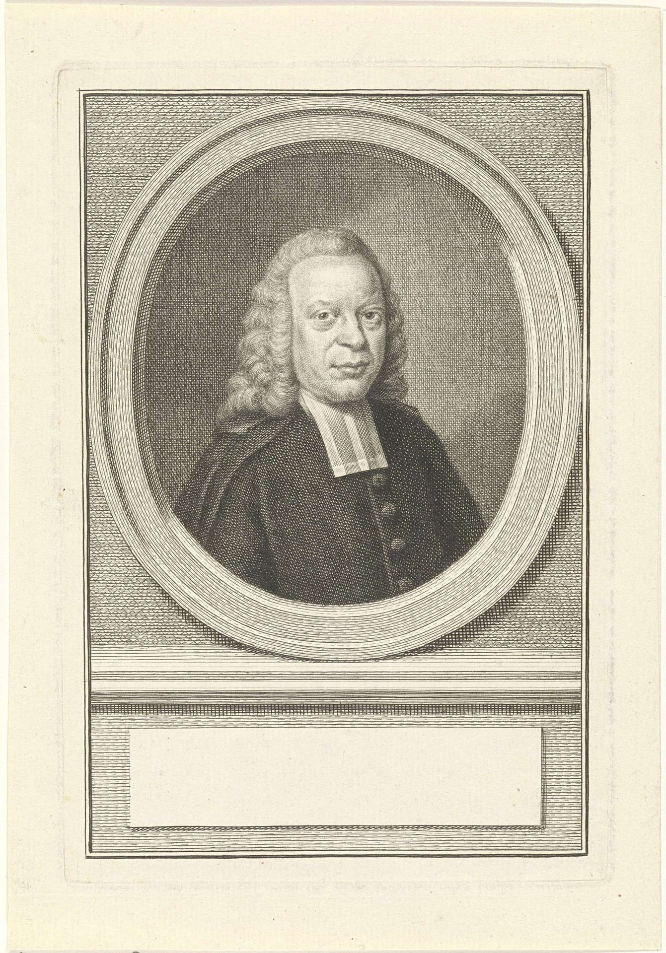 Portret van Rutger Schutte by Jacob Houbraken