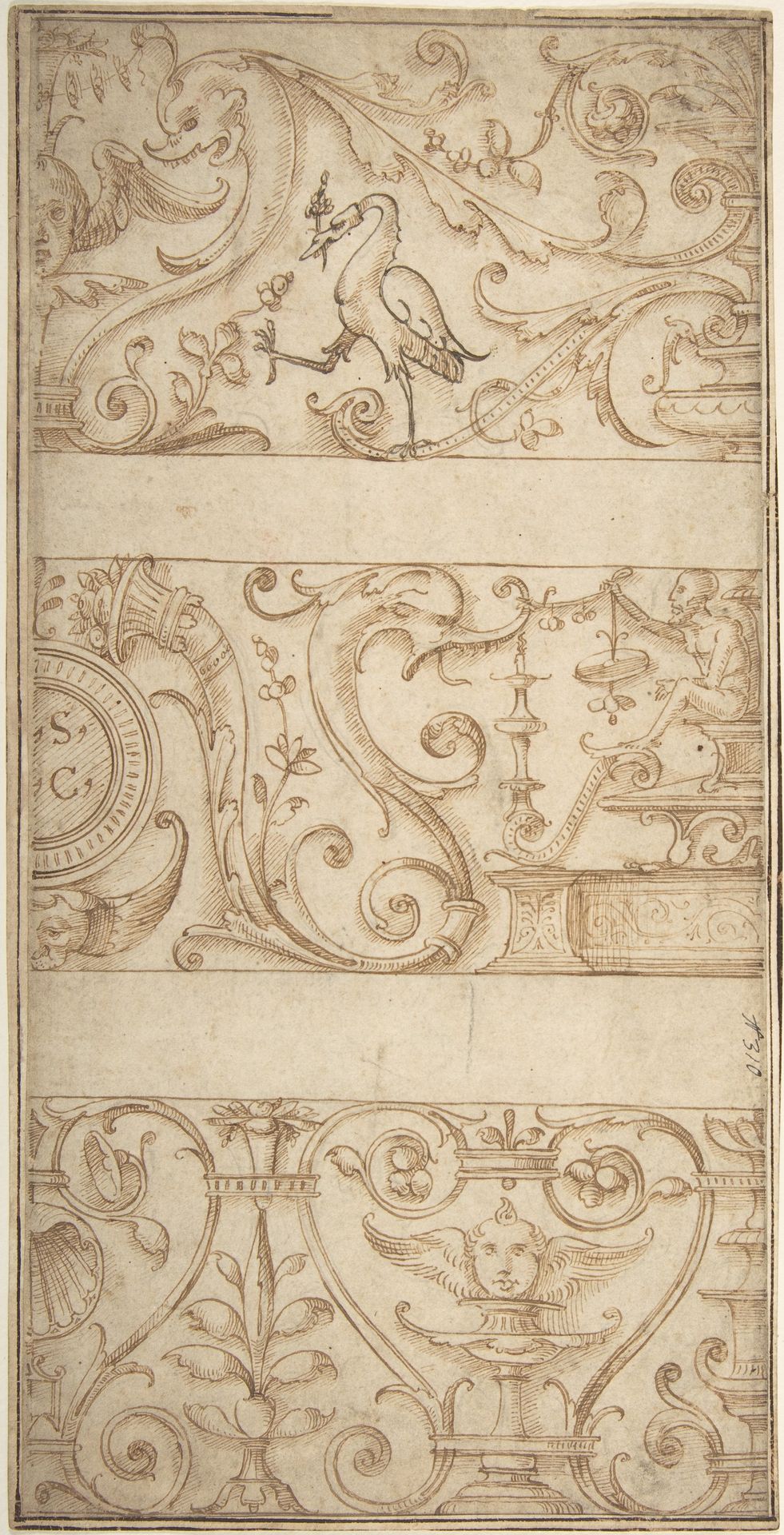Ornament design after the antique by Anonymous