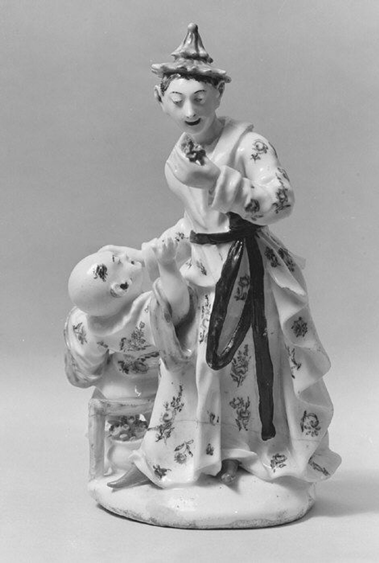 Mother and child group by Derby Porcelain Manufactory