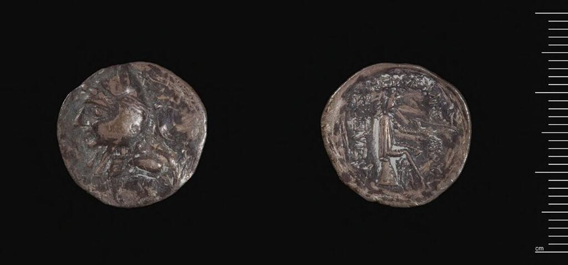 Drachm of  Mithridates I (?) by Arsaces I