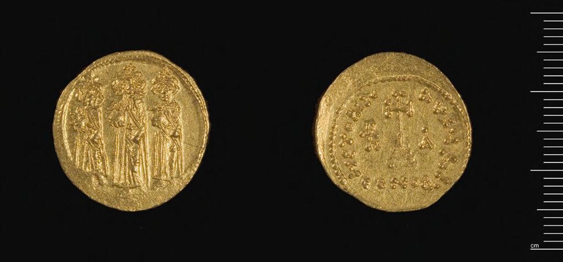 Coin of Herakleios by Abd-al-Malik (Umayyads)