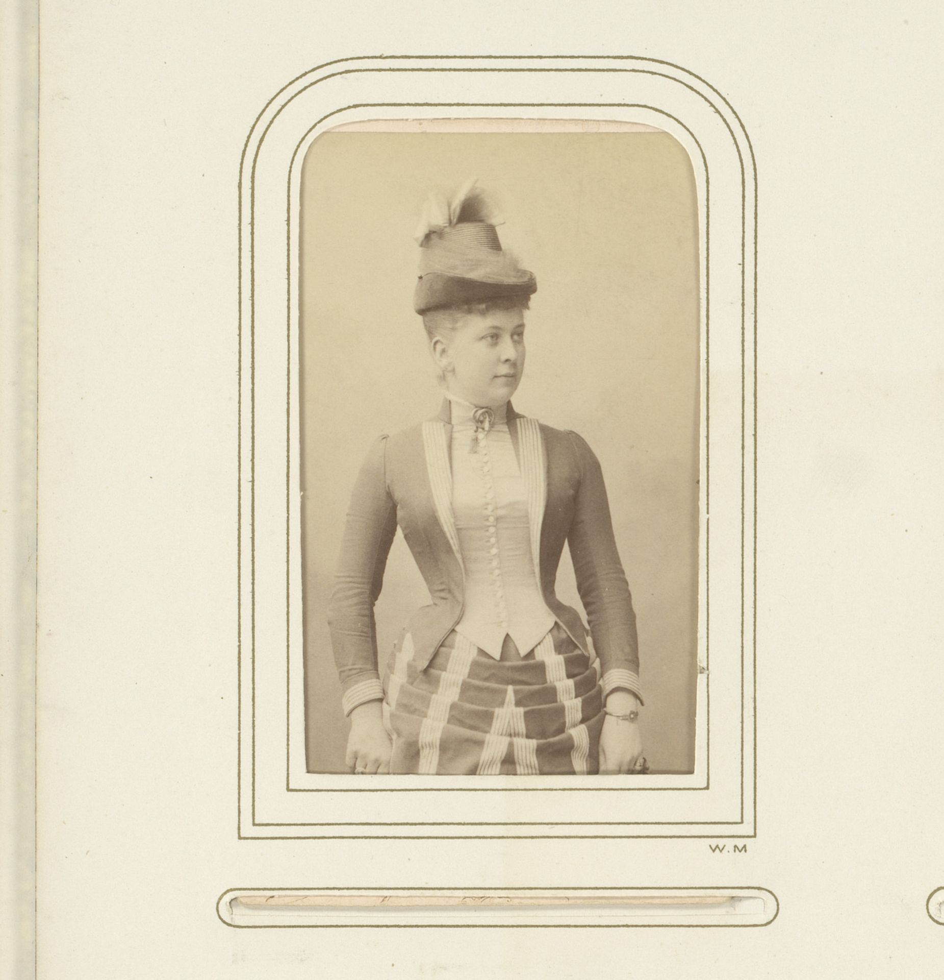 Portret van Anna Maria Klemming by Gustaf Alfred Johanson Dahllöf