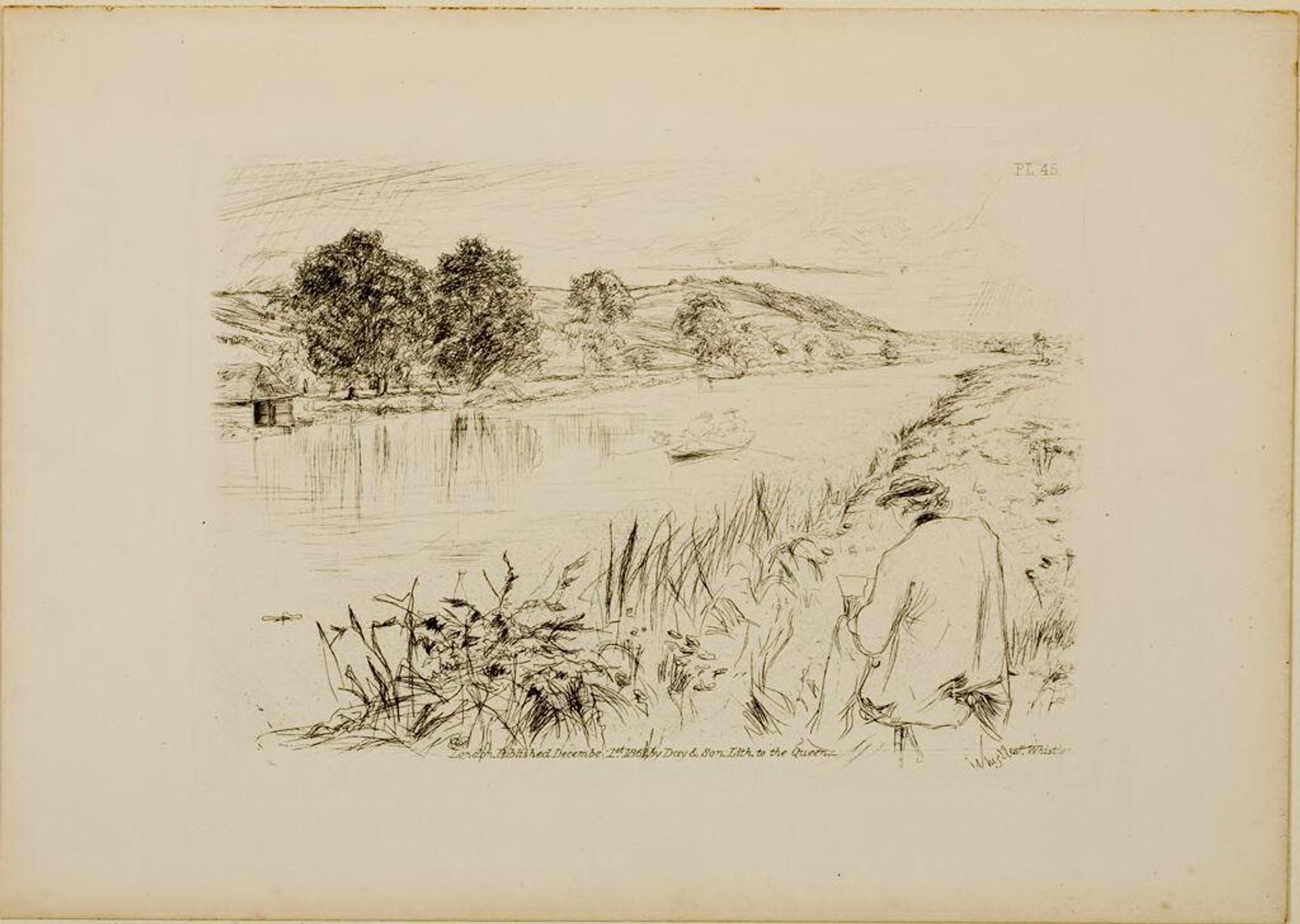 Sketching No. 1 by James Abbott McNeill Whistler