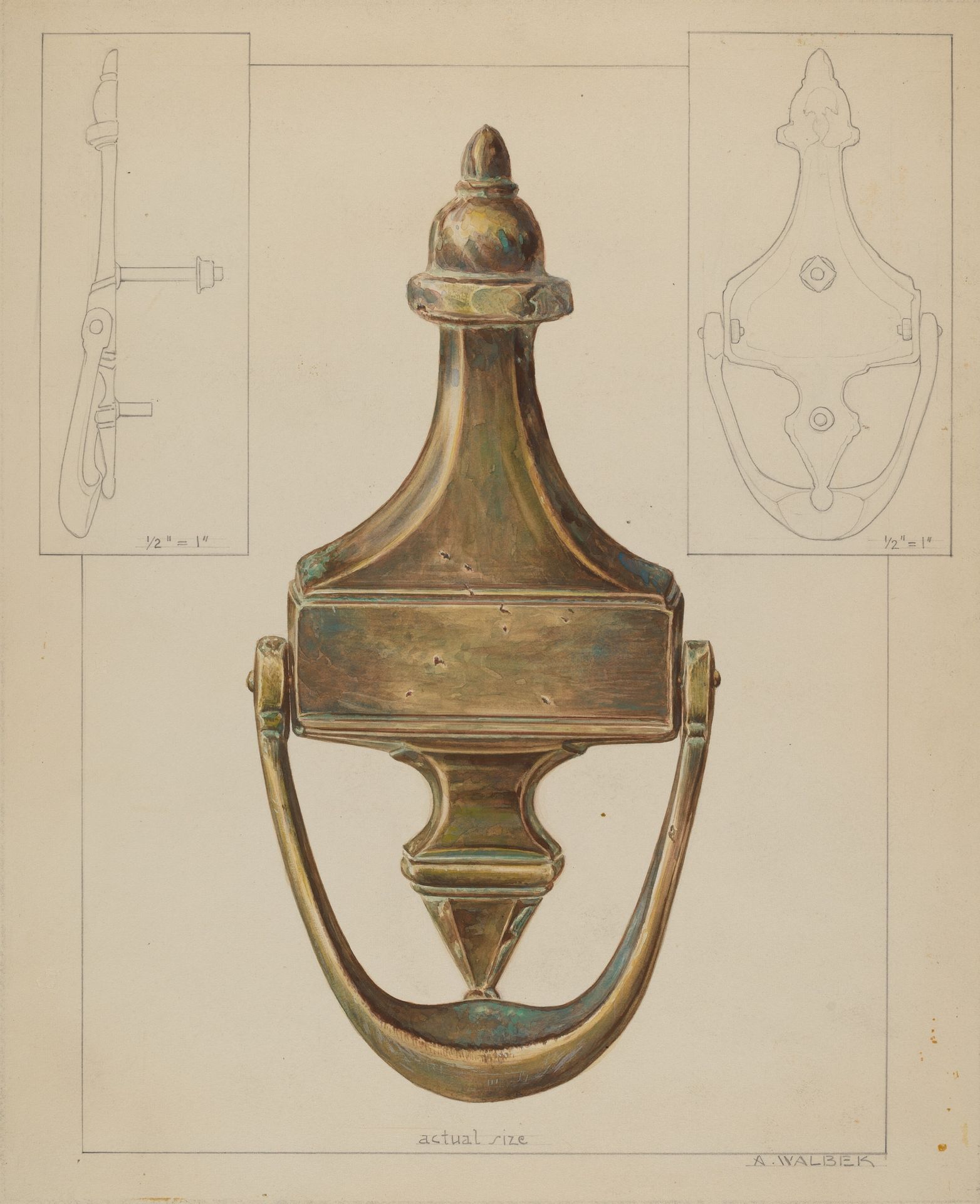 Door Knocker by Alfred Walbeck