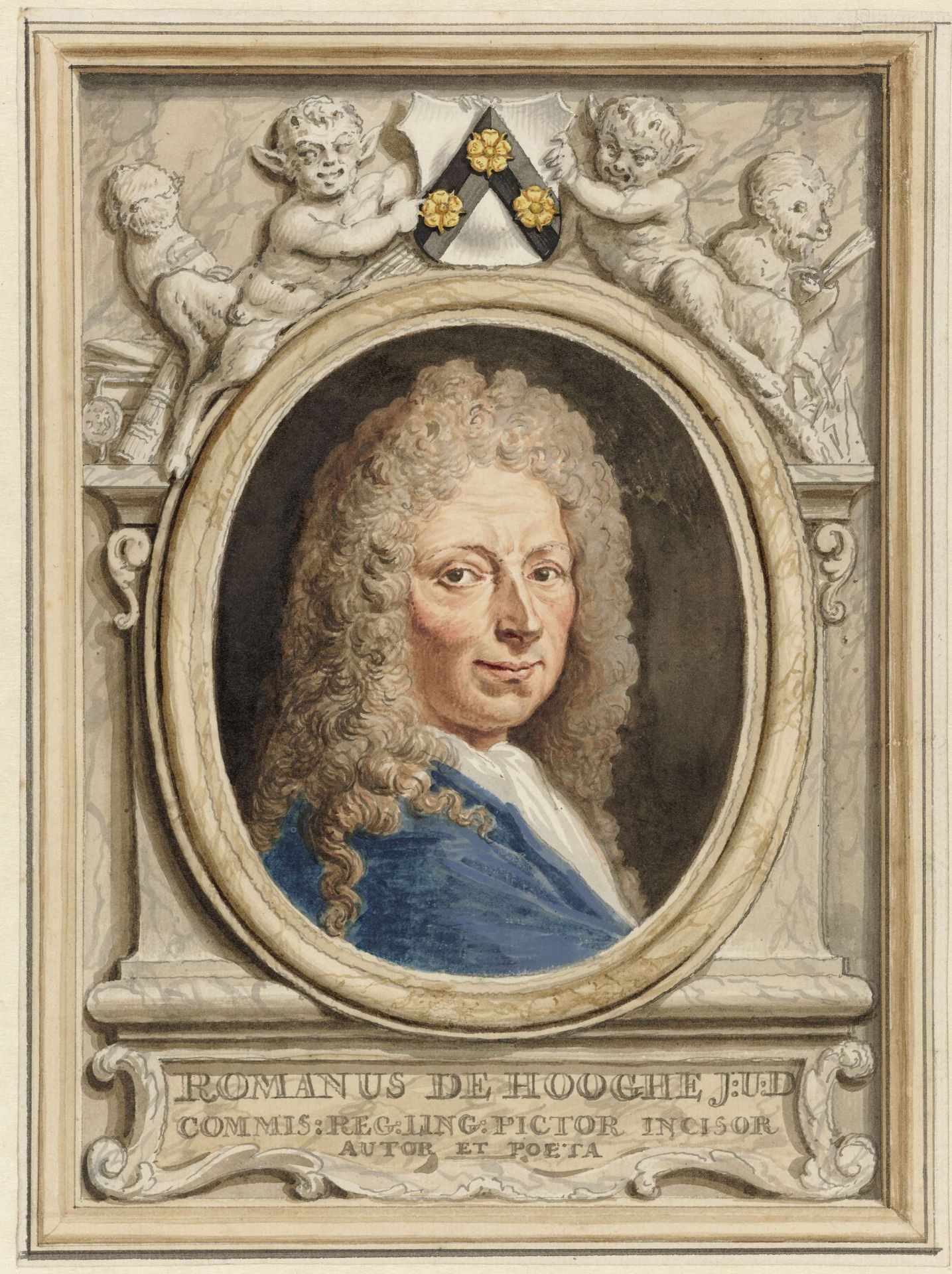Portret van Romeyn de Hooghe by Anonymous