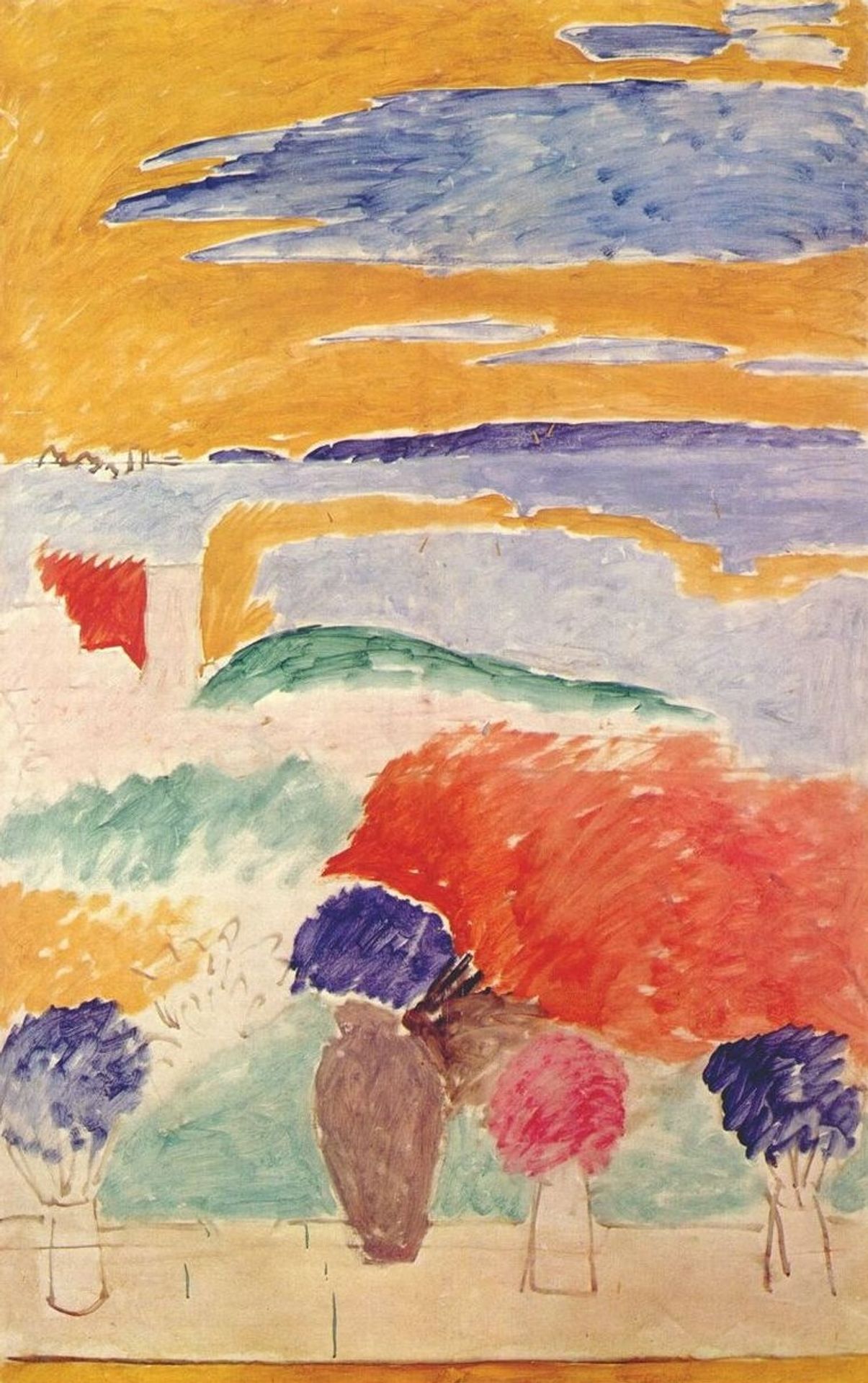 Open Window at Tangier by Henri Matisse