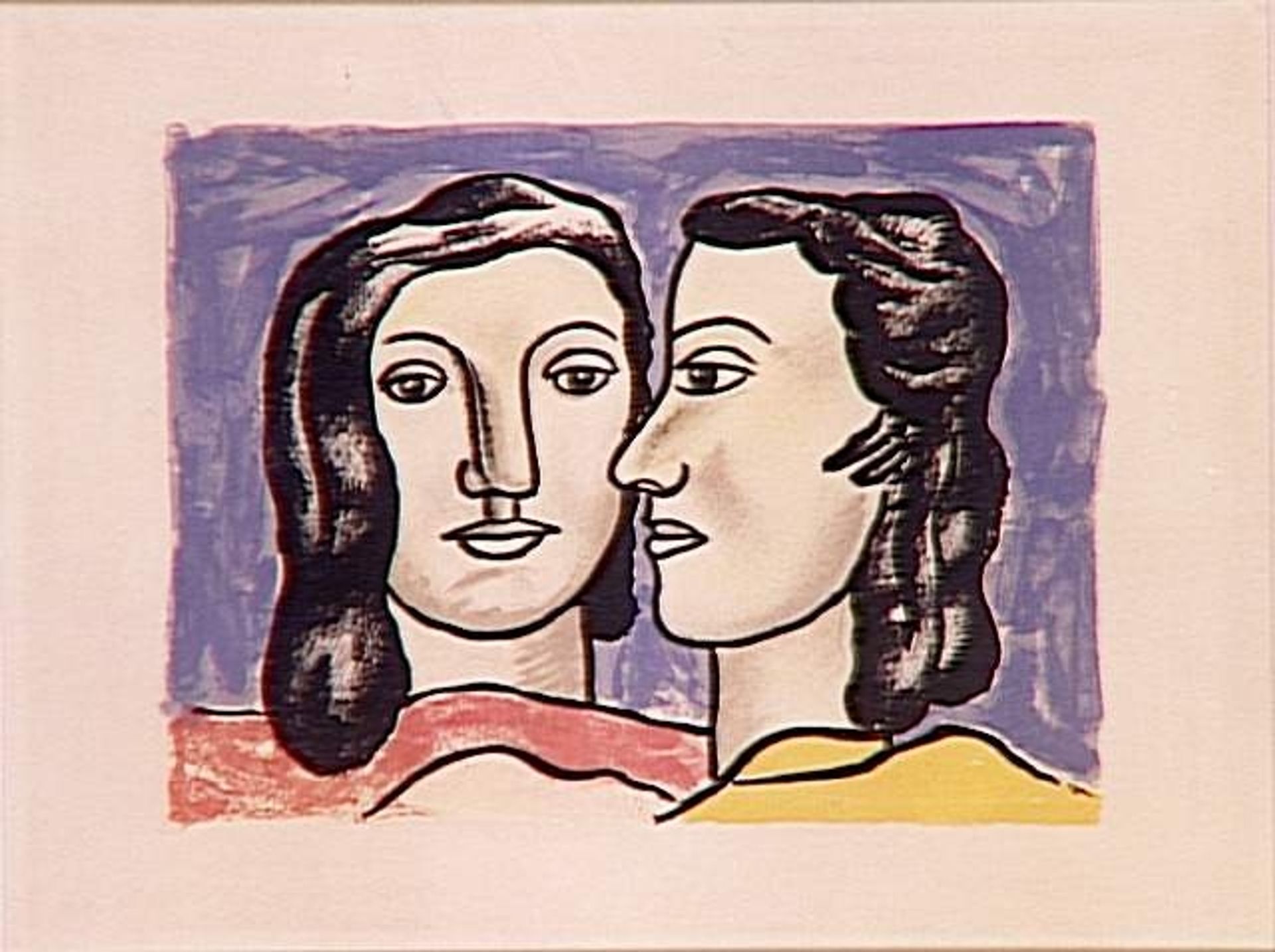 The two faces by Fernand Léger