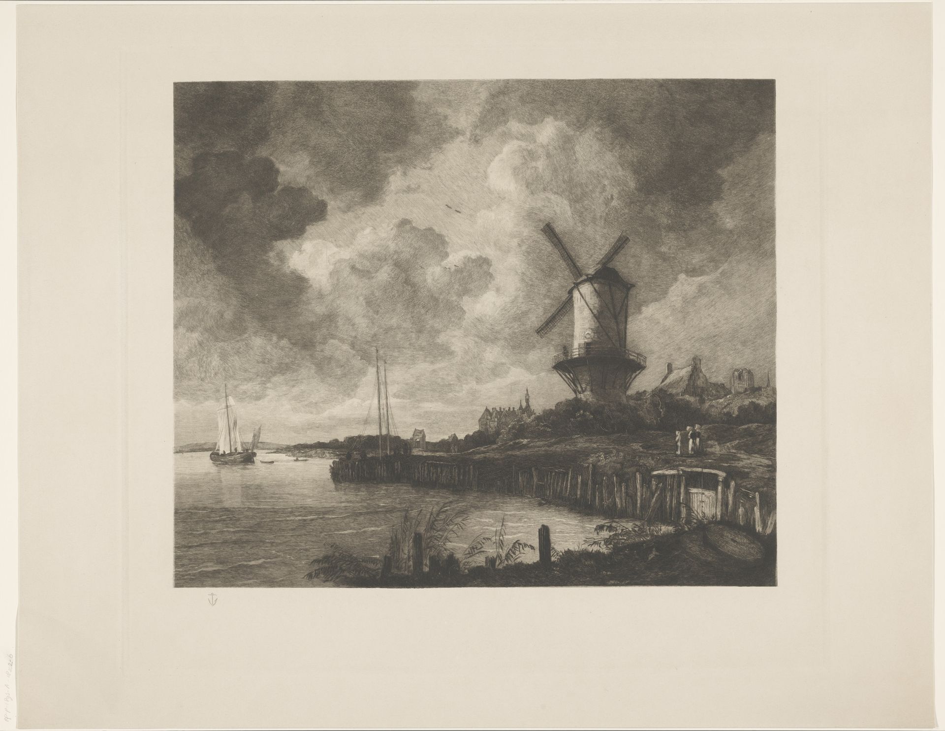 Prent by Johannes Mattheus Graadt van Roggen