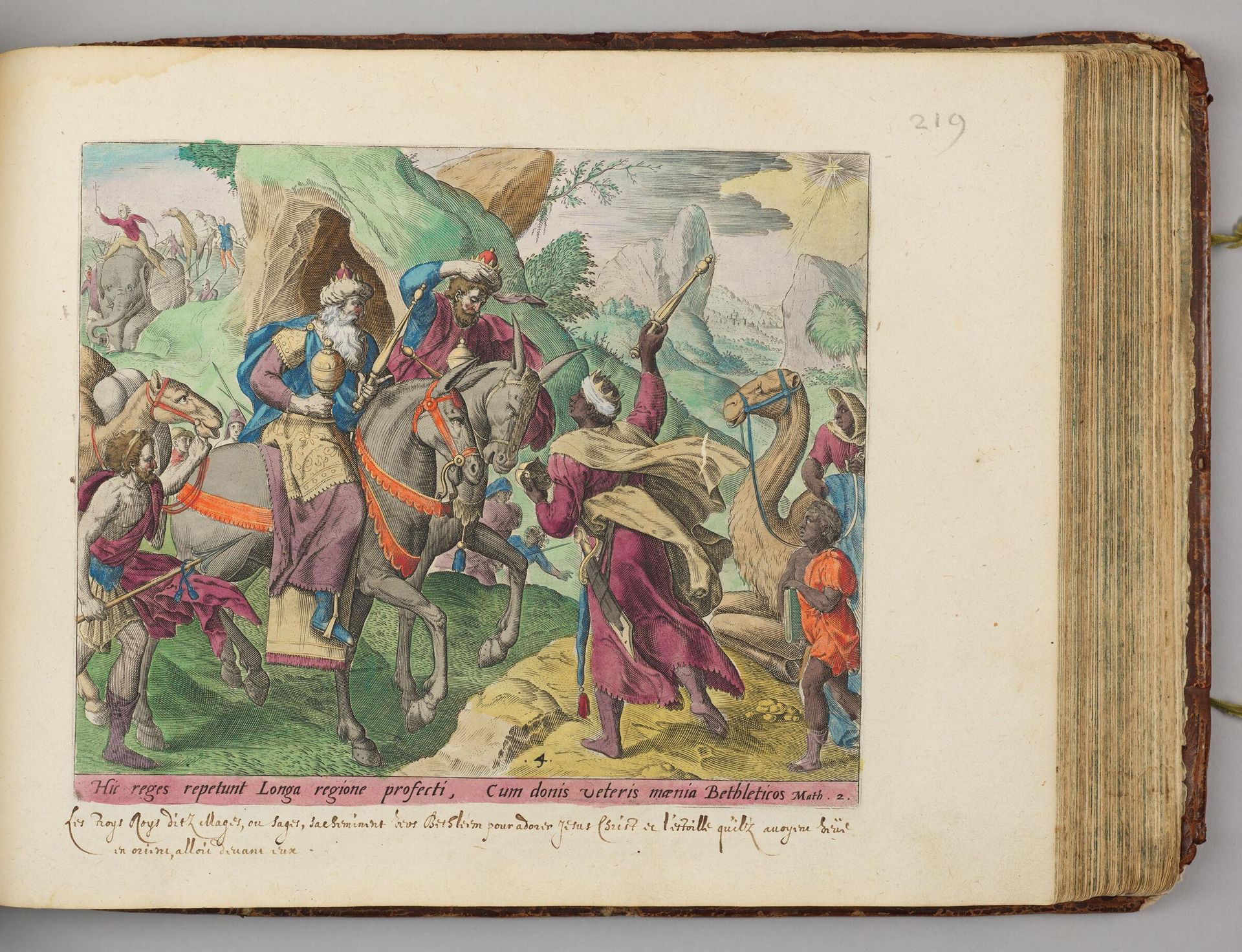 The Magi on Their Way to Bethlehem by Johann Sadeler I