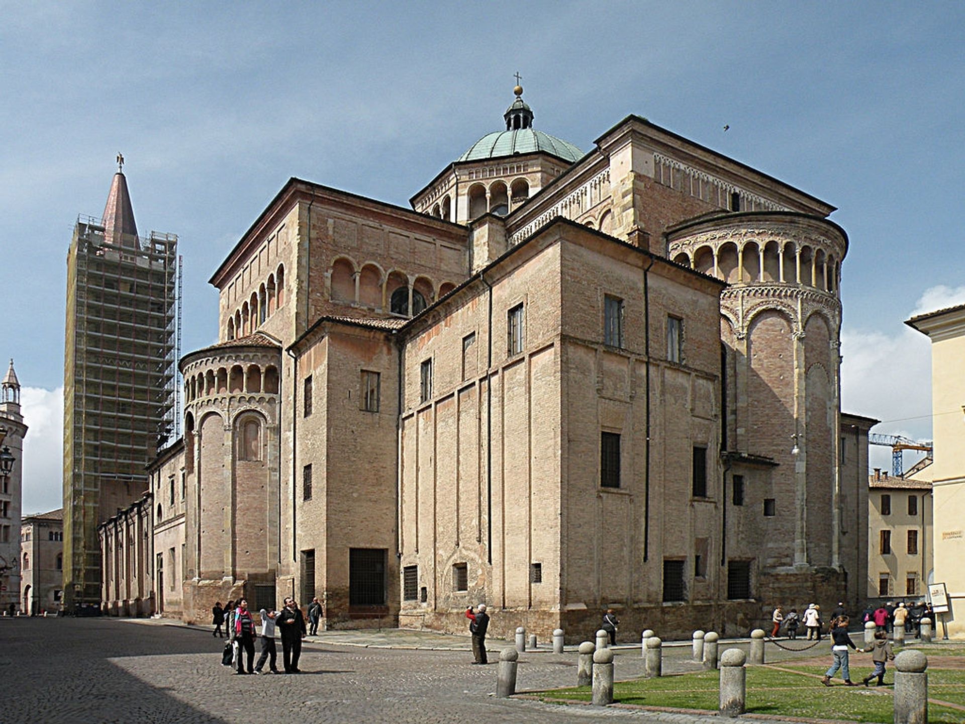 Parma Cathedral, Italy by Romanesque Architecture