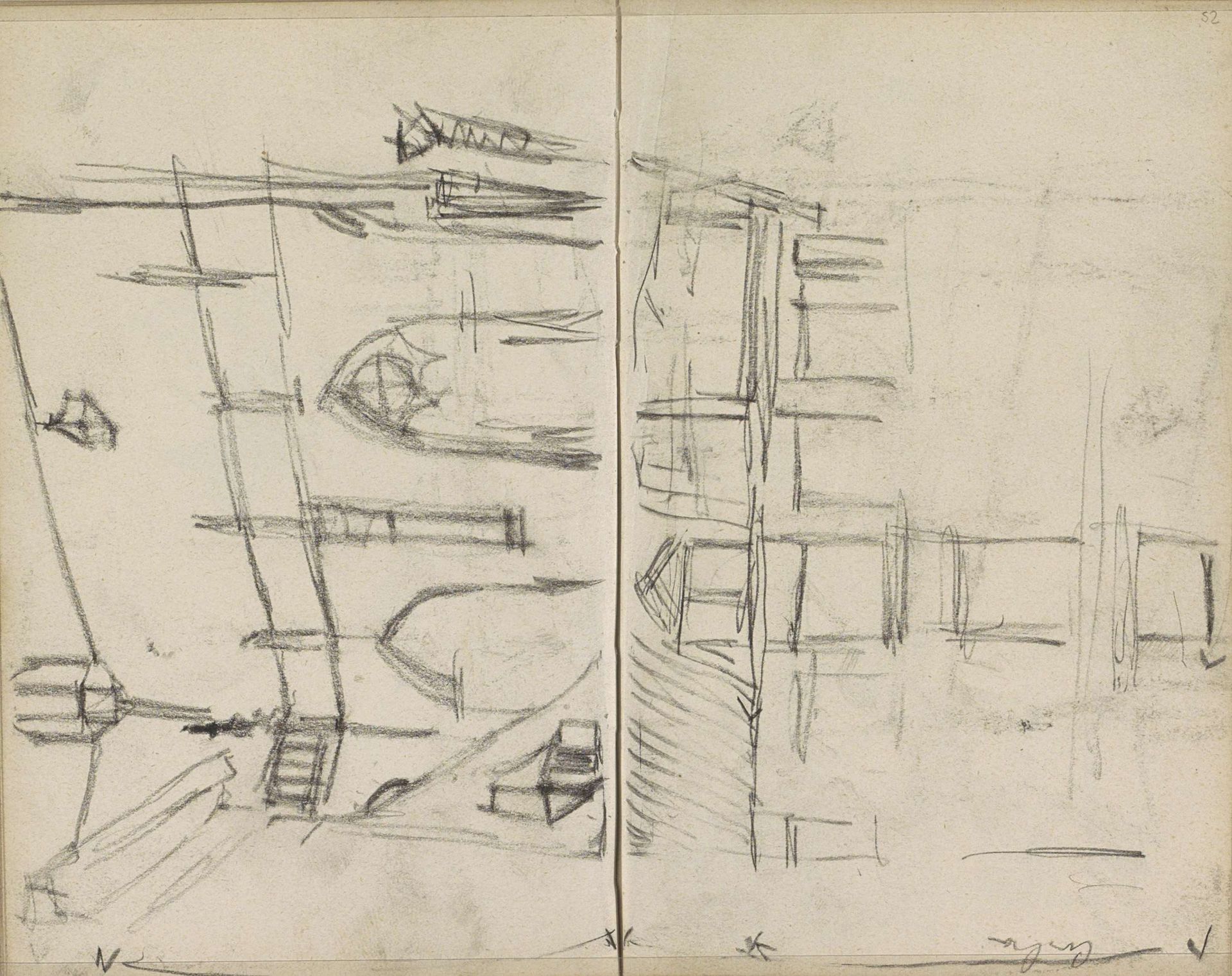 Nieuwe Kerk te Amsterdam, gezien vanaf de Nieuwezijds Voorburgwal by George Hendrik Breitner
