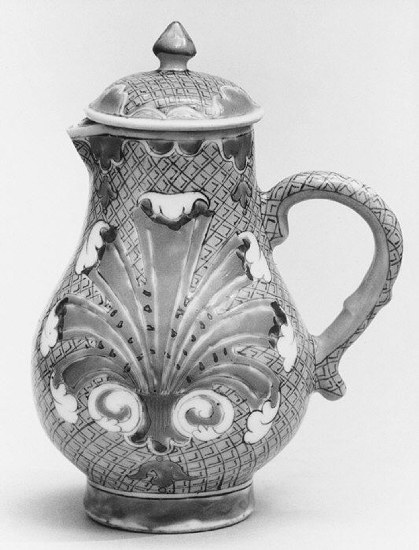 Creamer with cover (part of a service) by Cornelis Pronk