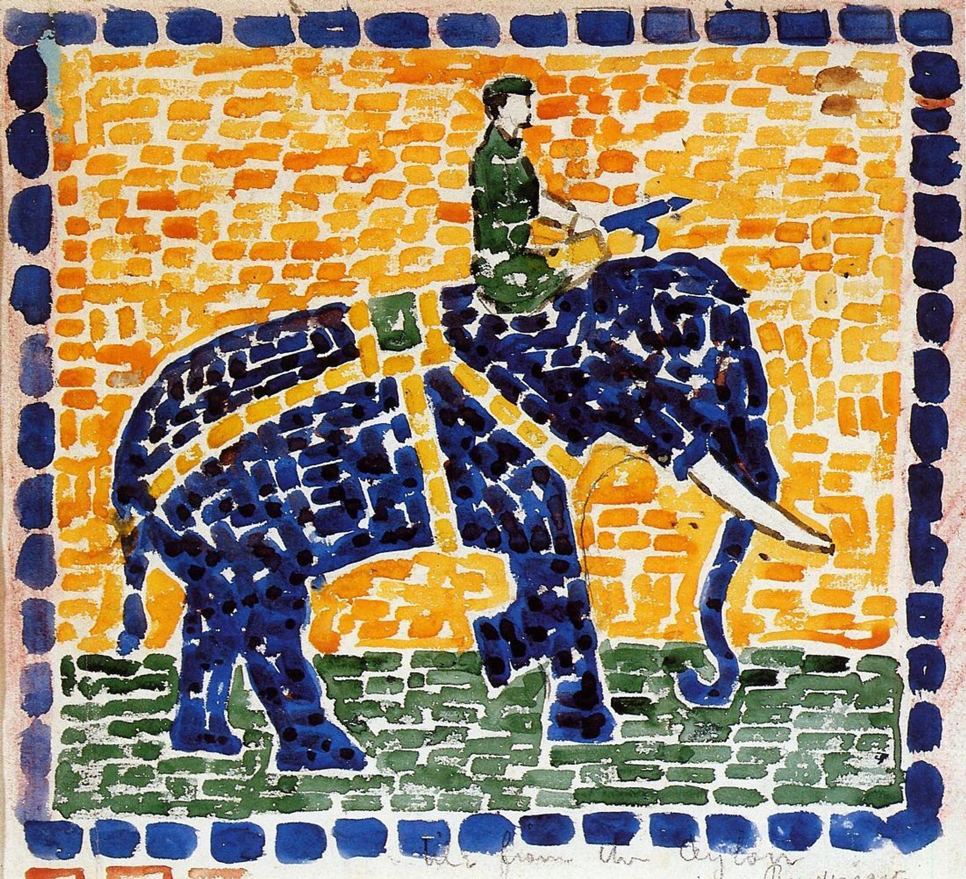 Elephant by Maurice Prendergast
