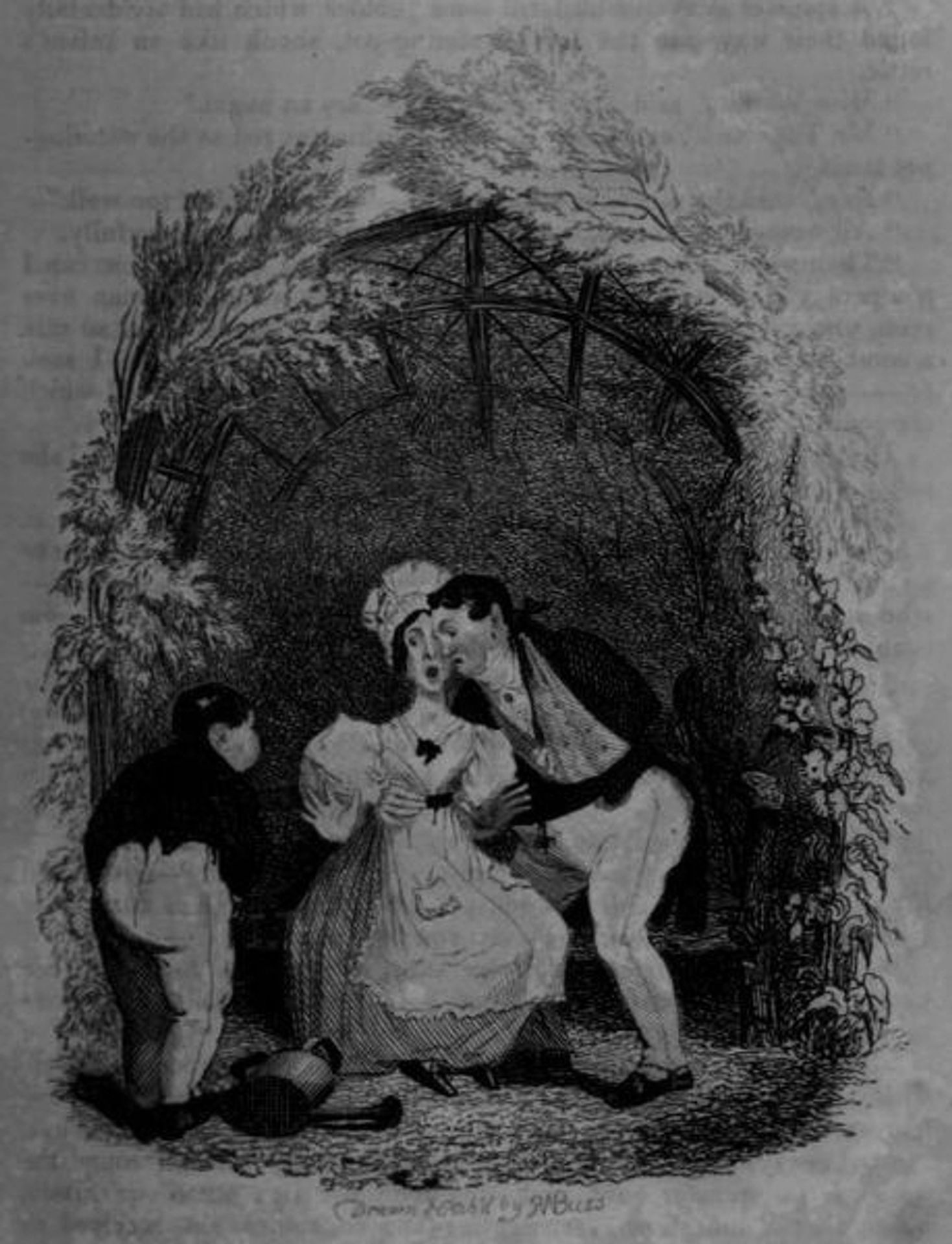 The Pickwick Papers, The Fat Boy Awake by Robert William Buss