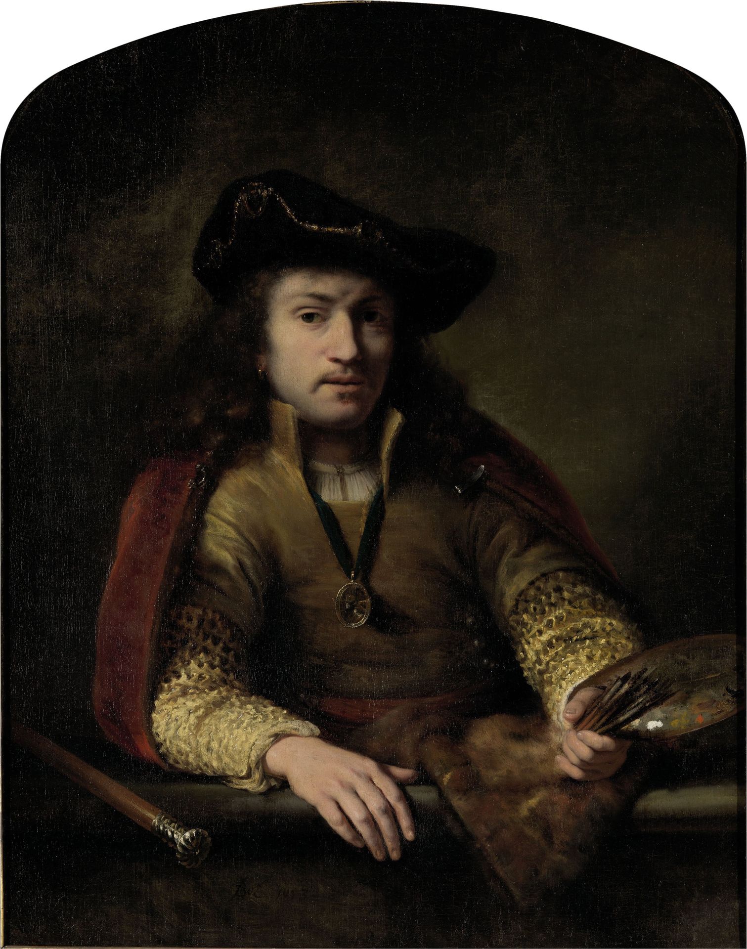 Zelfportret by Ferdinand Bol