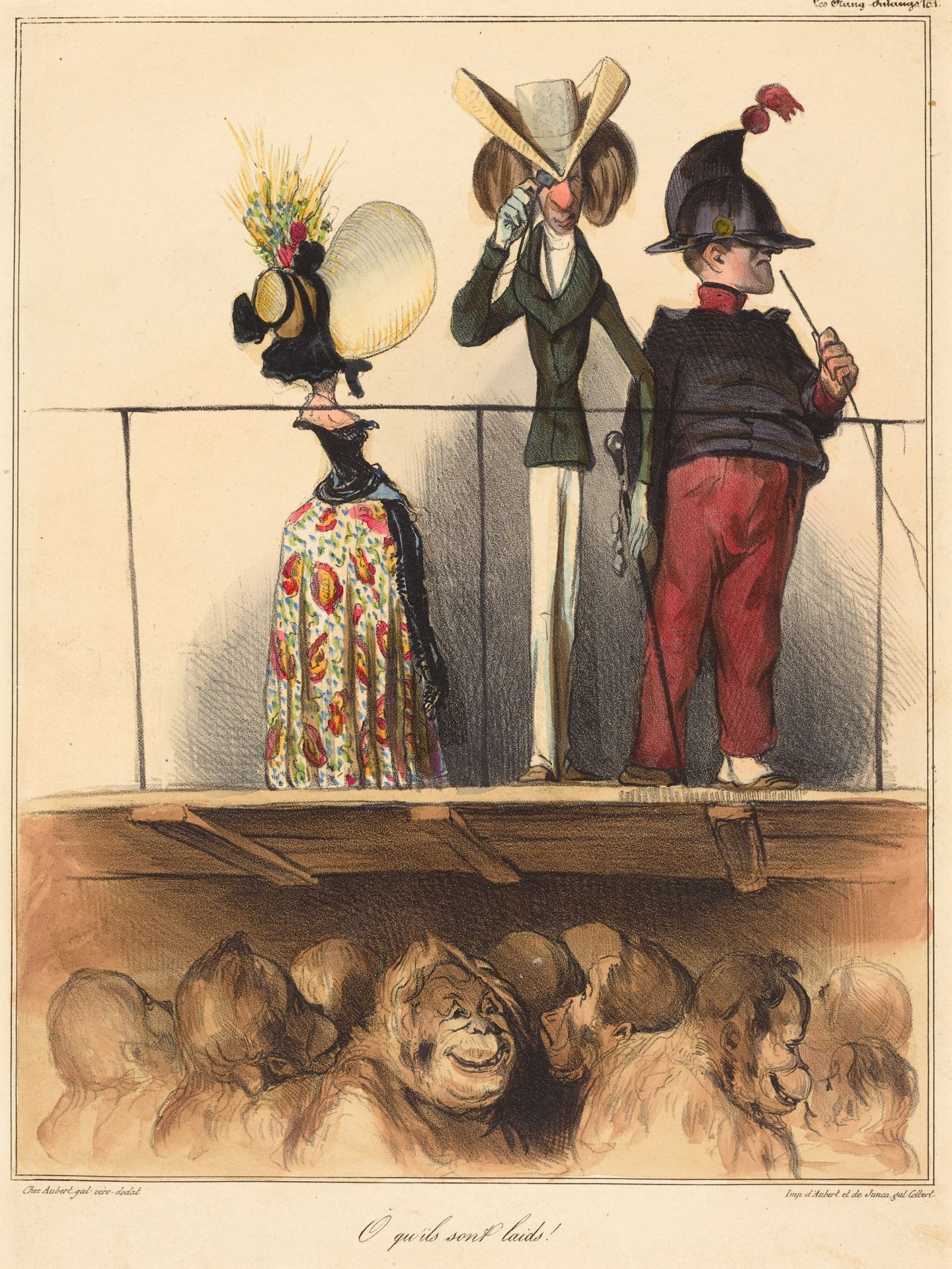 O qu'ils sont laids! by Honoré Daumier