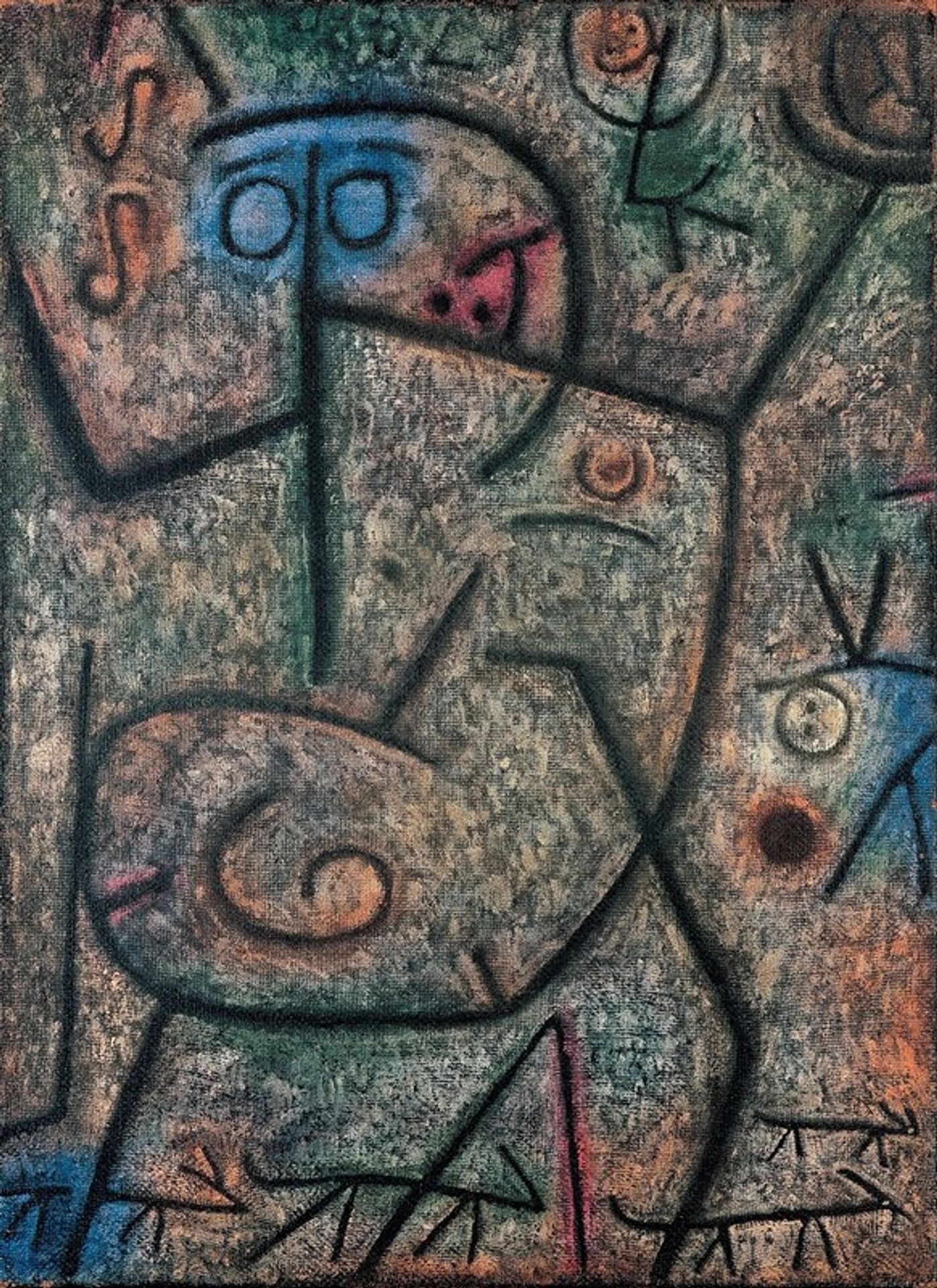 Oh! These Rumors! by Paul Klee