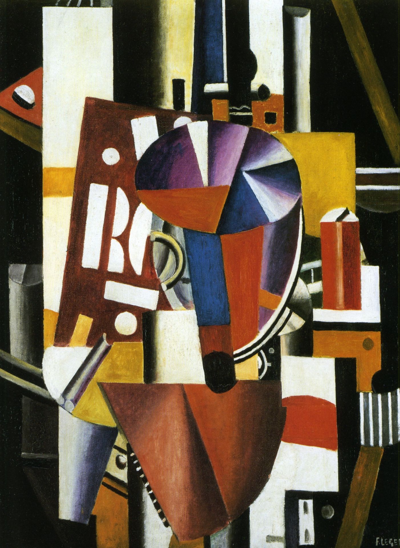 The typographer by Fernand Léger