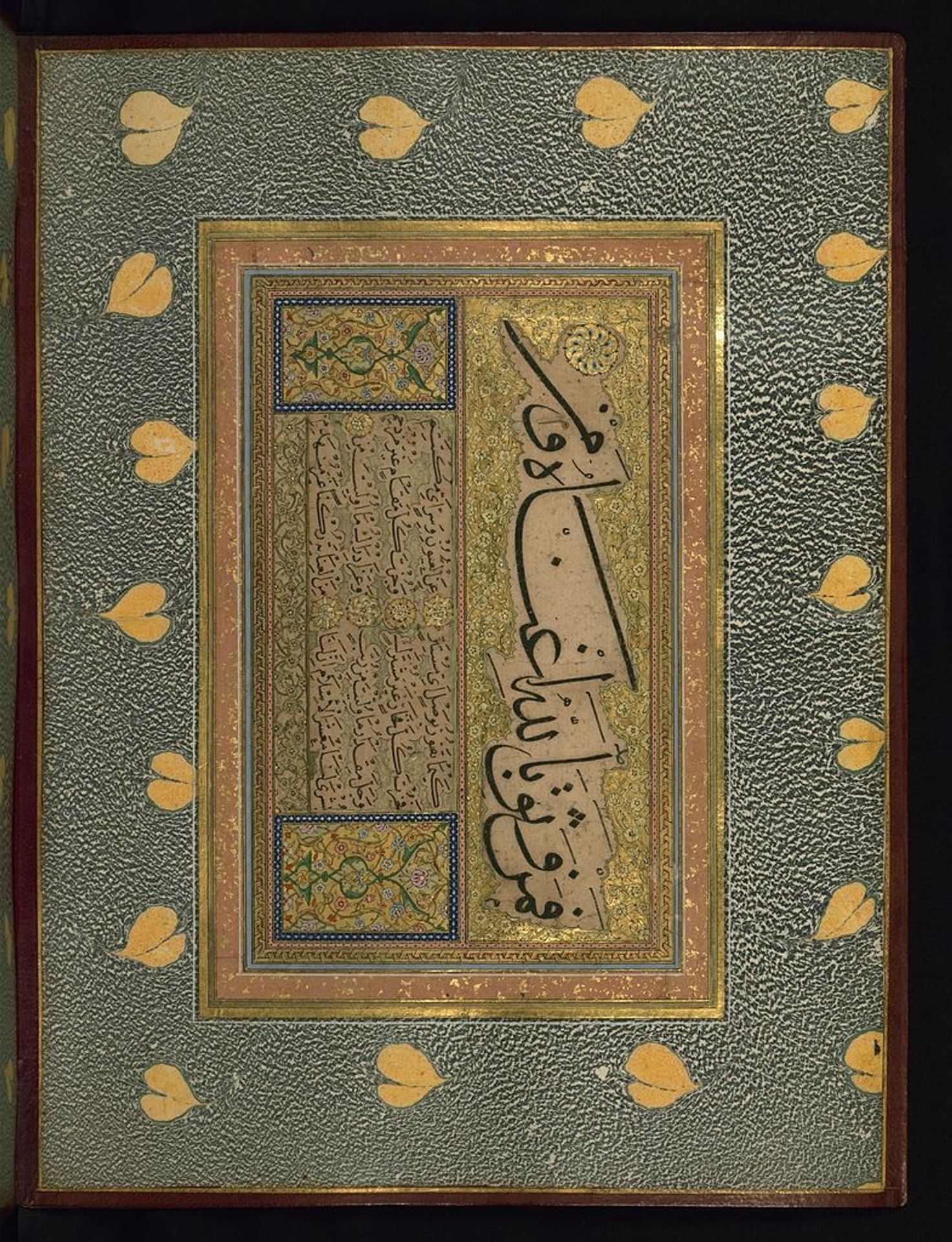 Page of Ottoman Calligraphy by Sheikh Hamdullah