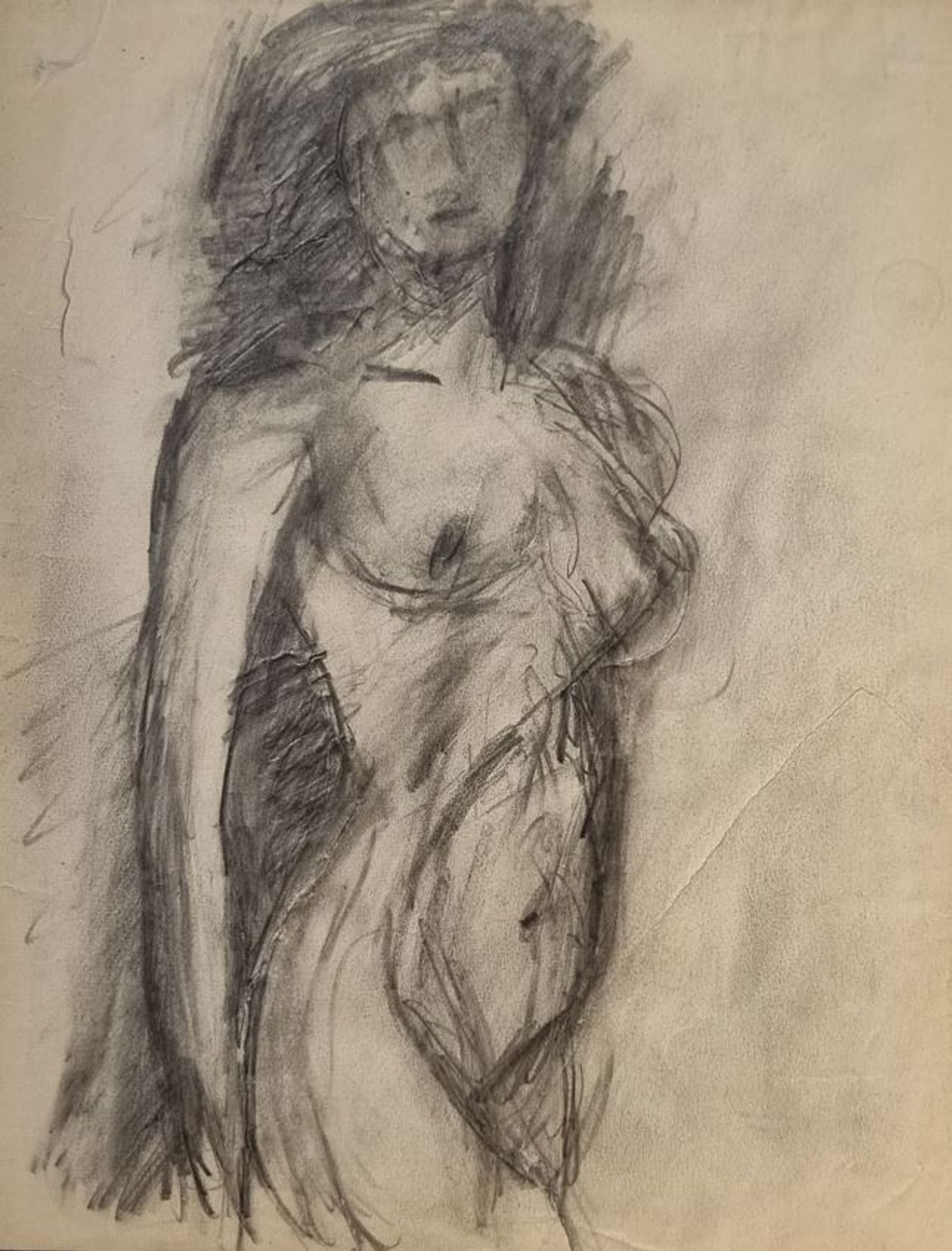Béla Czóbel Female Nude by Bela Czobel