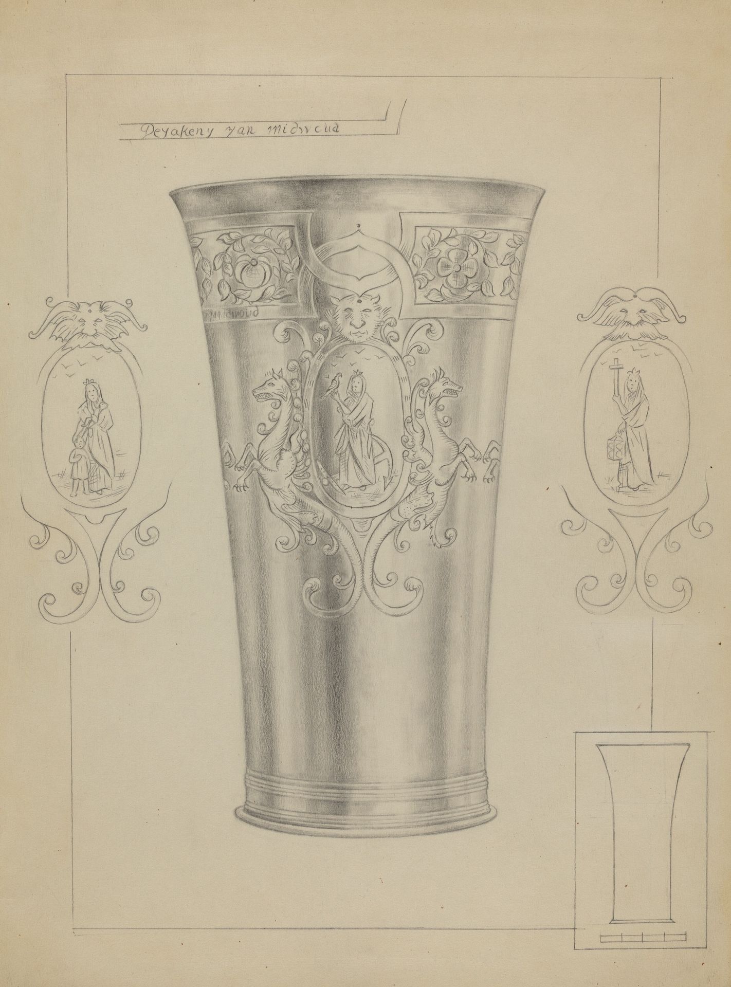 Silver Beakers by Clayton Braun