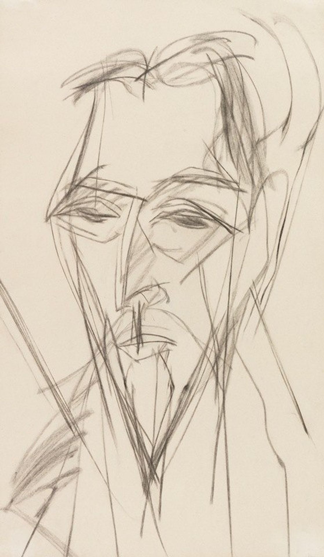 Bildnis Botho Graef by Ernst Ludwig Kirchner