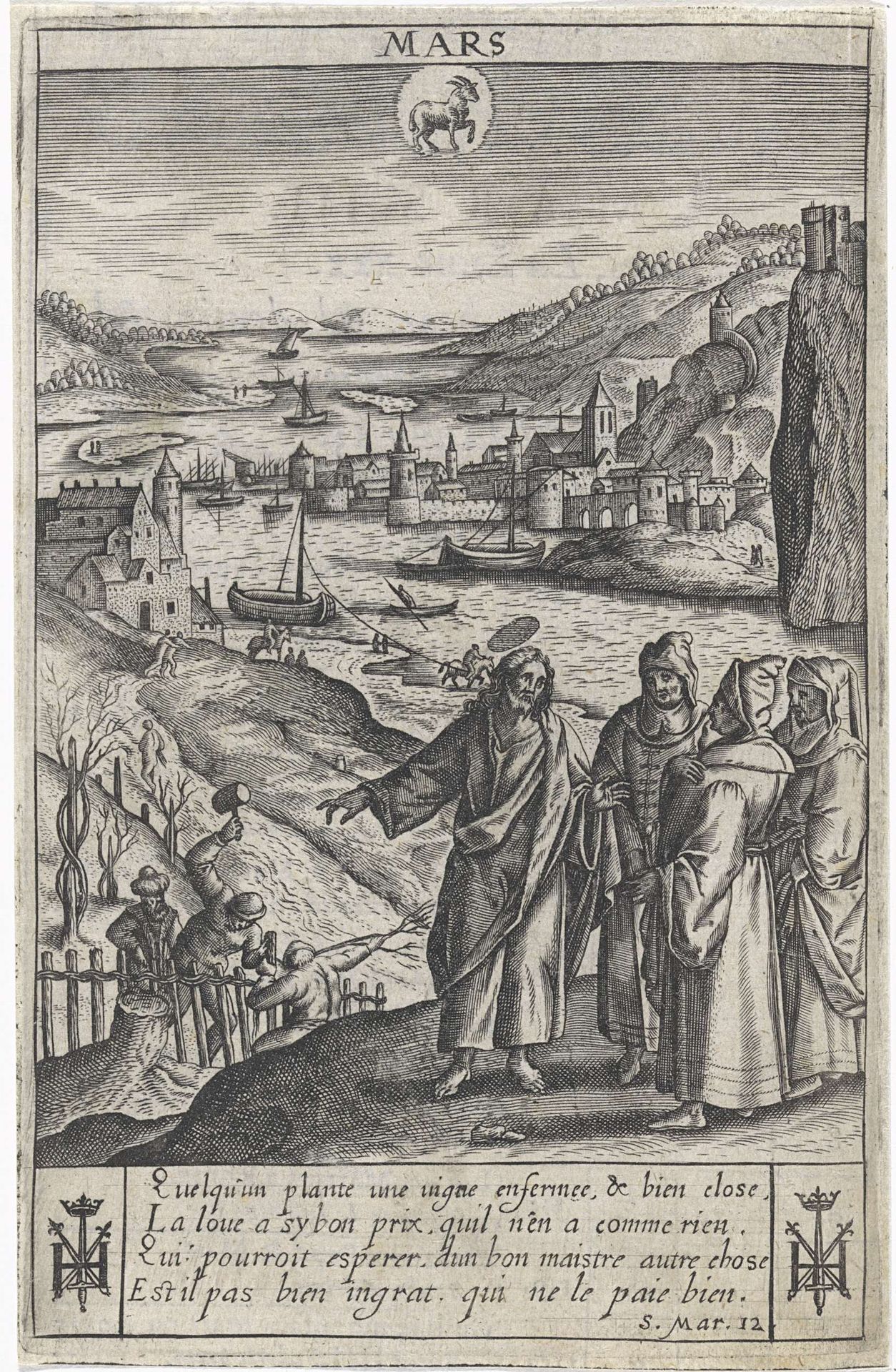 Maart by Jan Gerritsz Swelinck