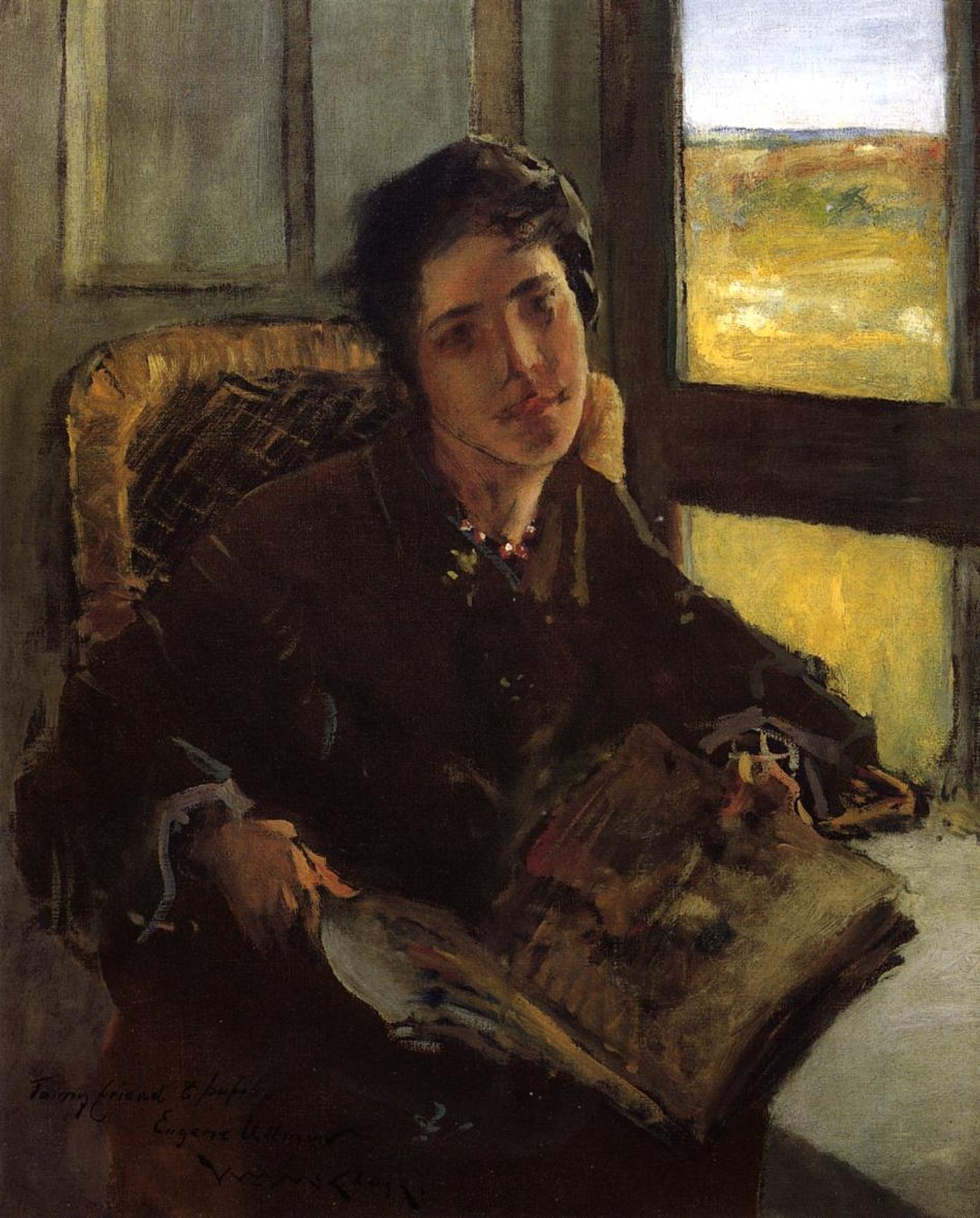 Alice Dieudonne Chase Shinnecock Hills by William Merritt Chase