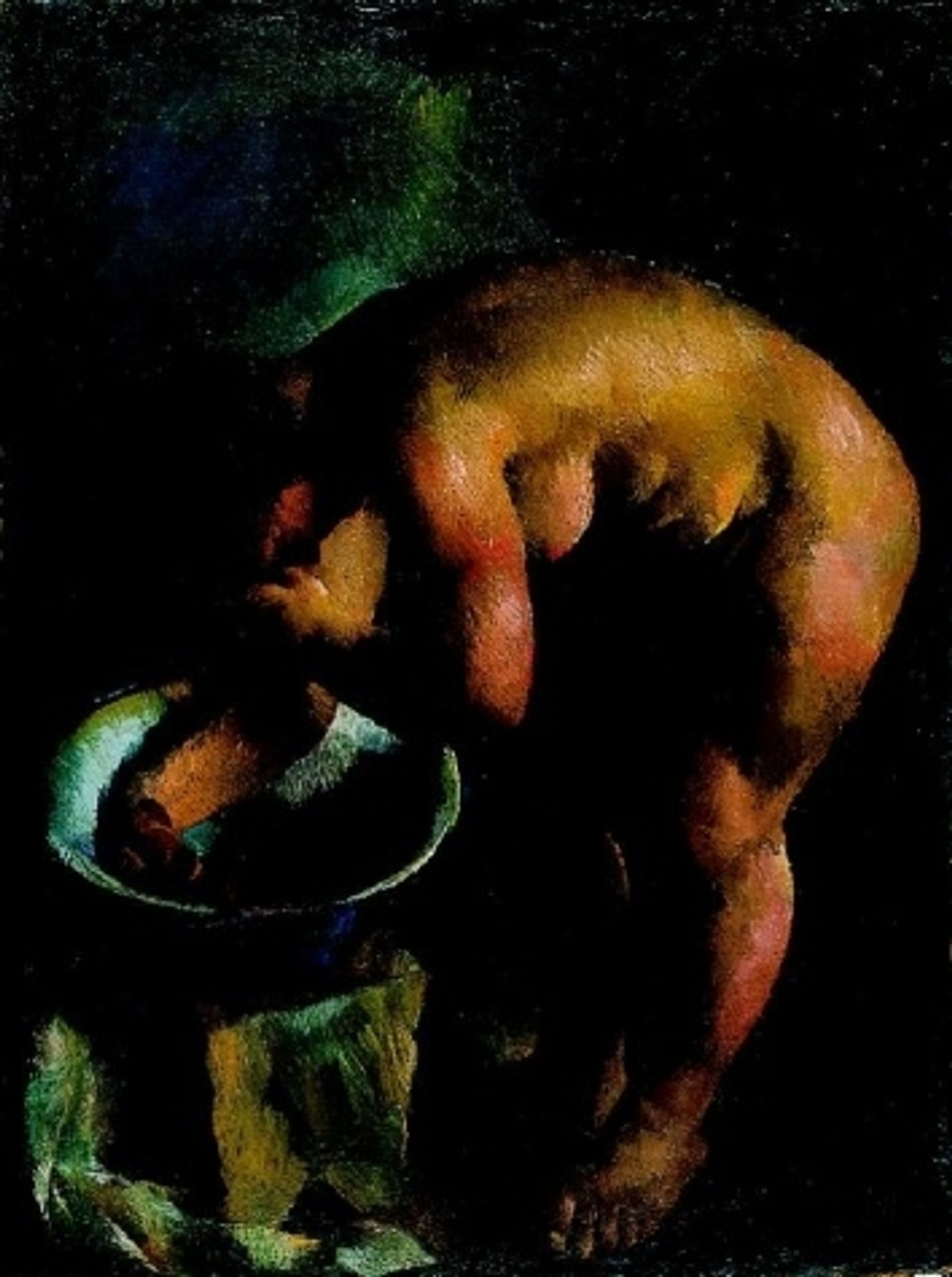 Eta is Bathing by Vilmos Aba-Novak