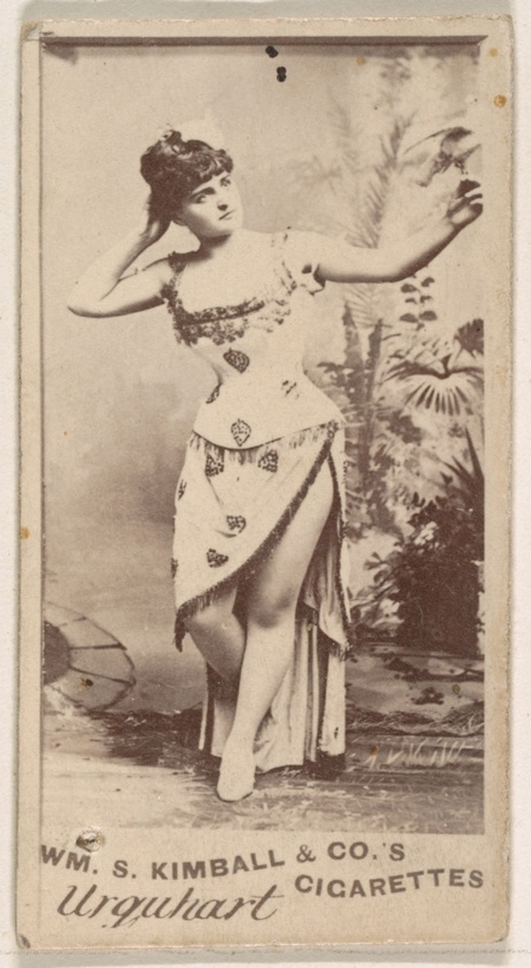 Miss Urquhart, from the Actresses series (N203) issued by Wm. S. Kimball & Co. by William S. Kimball & Company