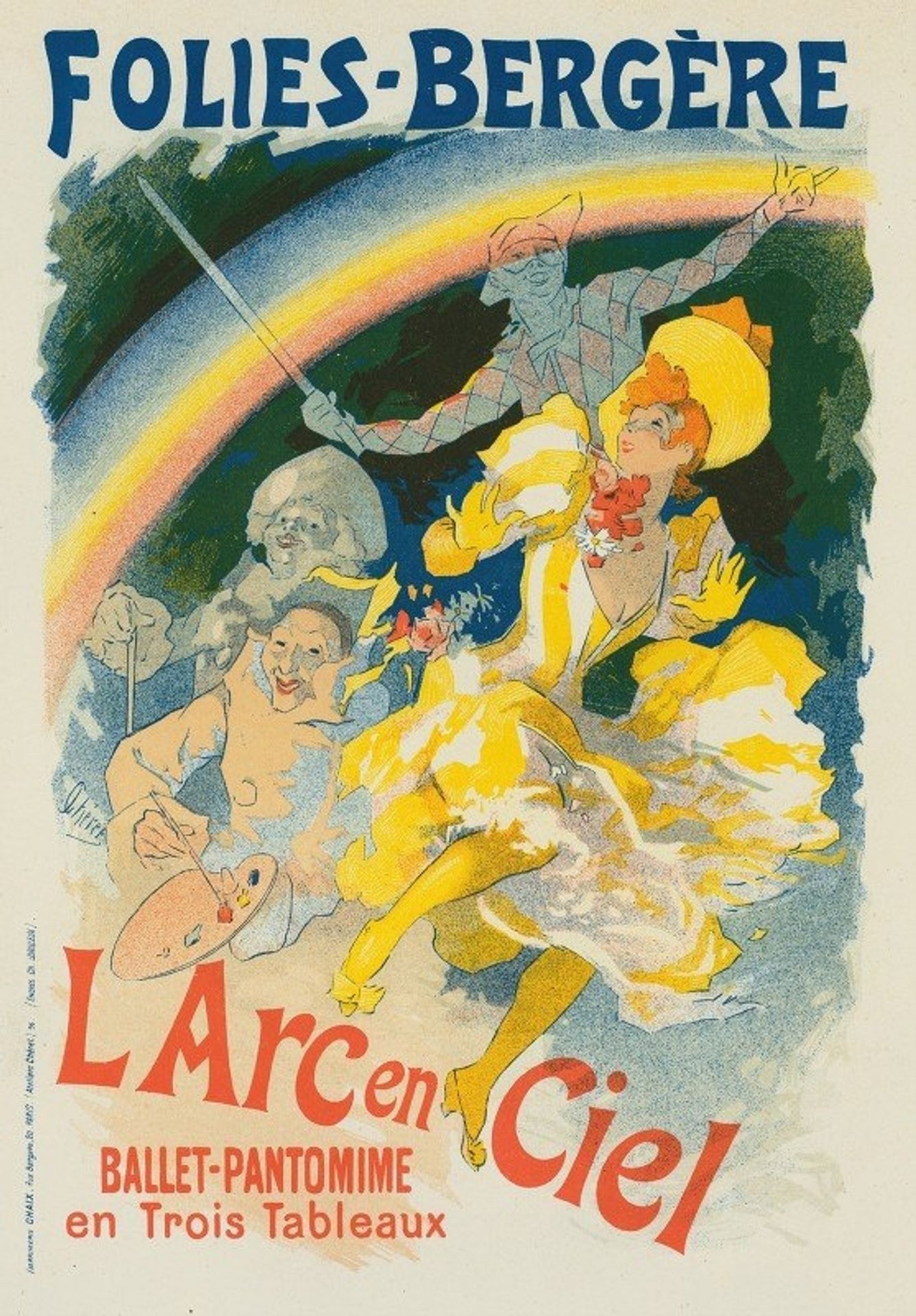 L’arc-En-Ciel by Jules Chéret