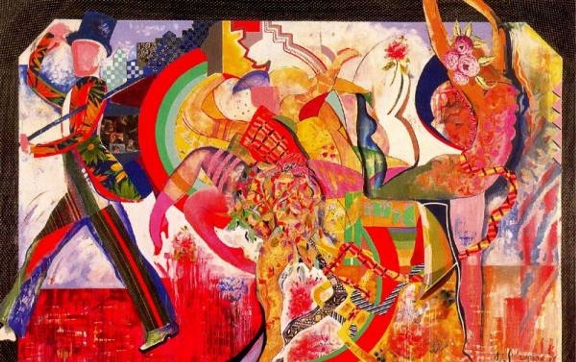 I'm Dancin' as Fast as I Can by Miriam Schapiro