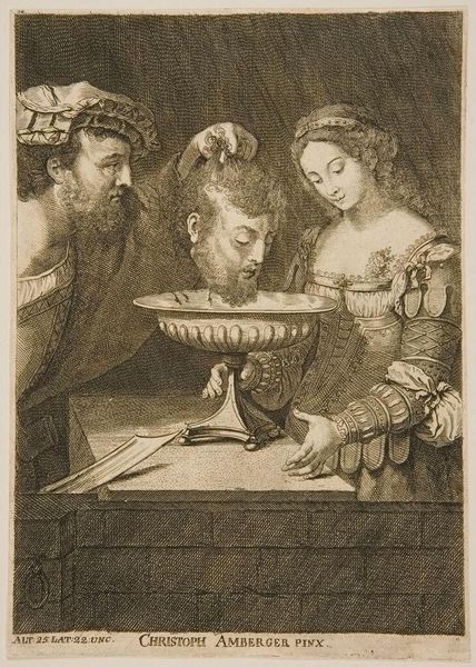 Herodias' Daughter Receives from the Executioner the Head of Saint John the Baptist