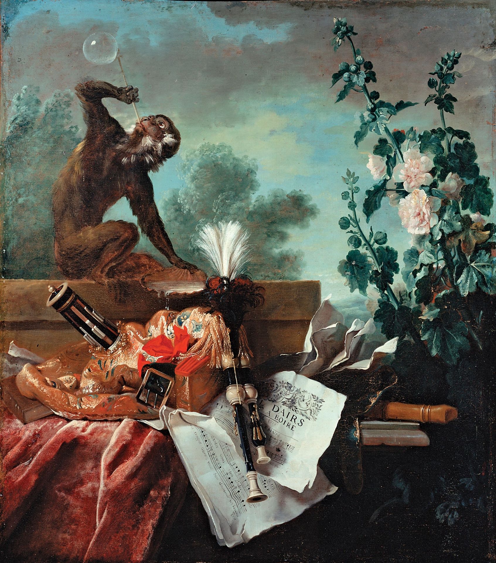 Allegory of Air by Jean-Baptiste Oudry