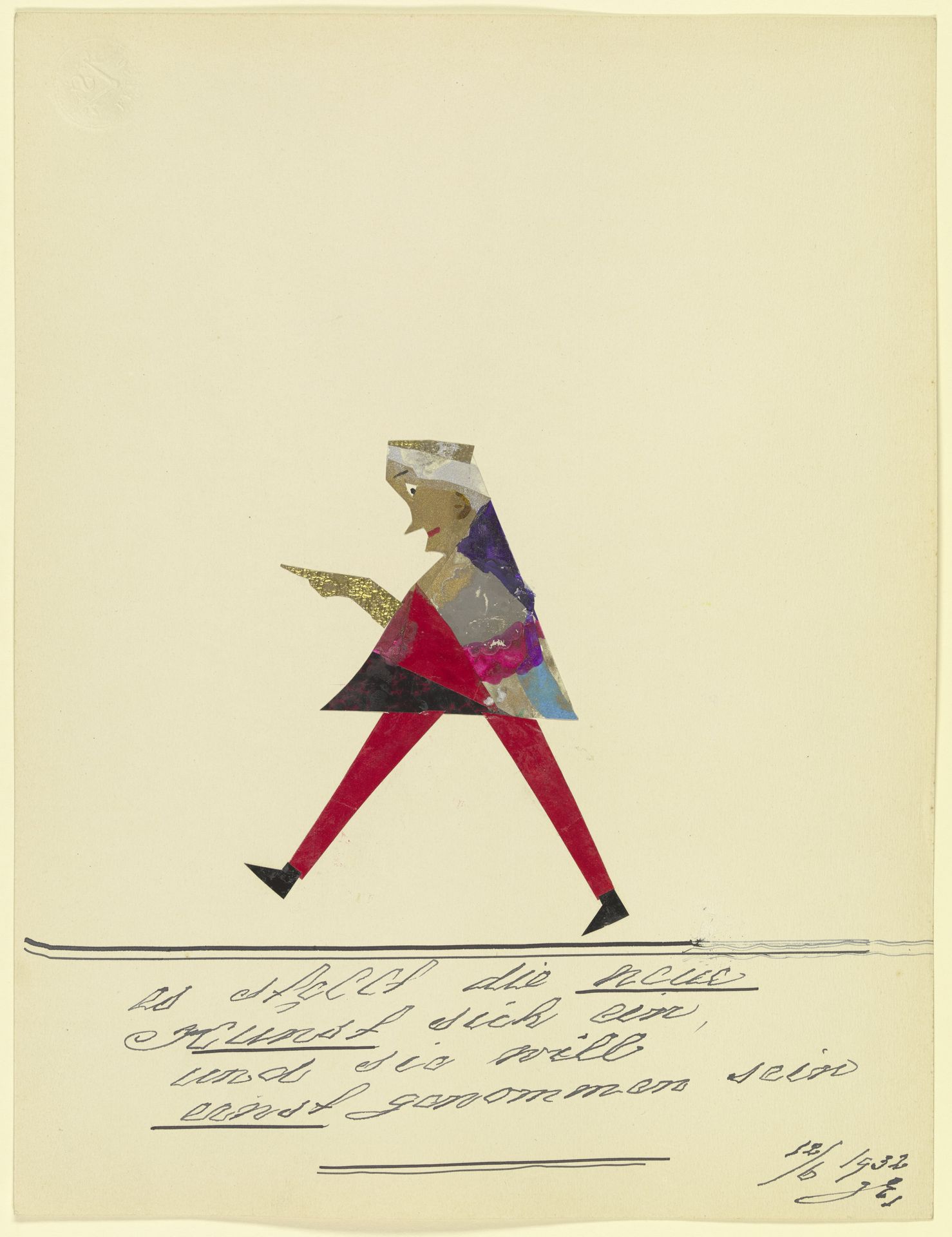 16789 („Es stellt die neue Kunst sich ein …“) by John Elsas