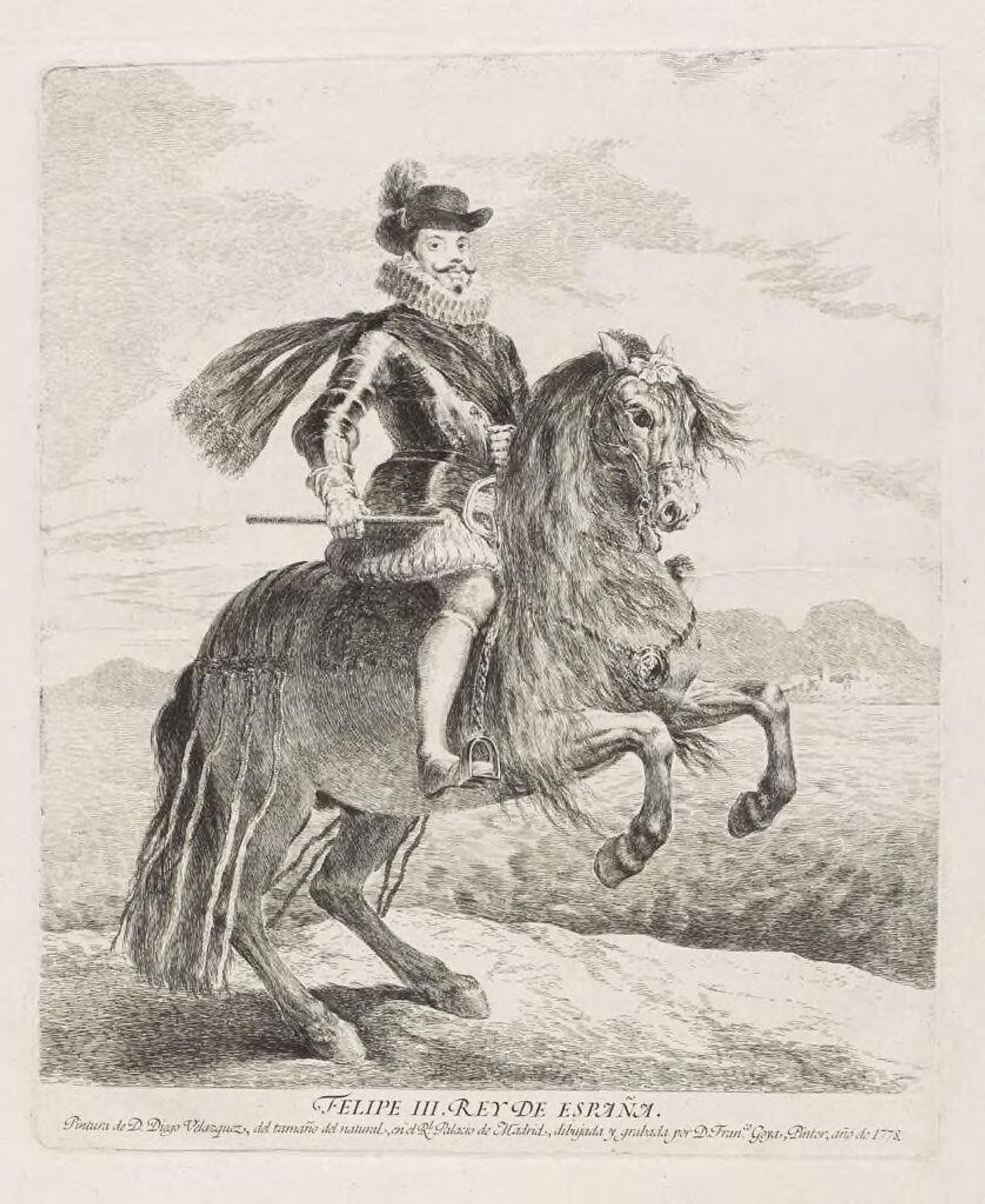Philip III, King of Spain by Francisco JosÃ© de Goya y Lucientes