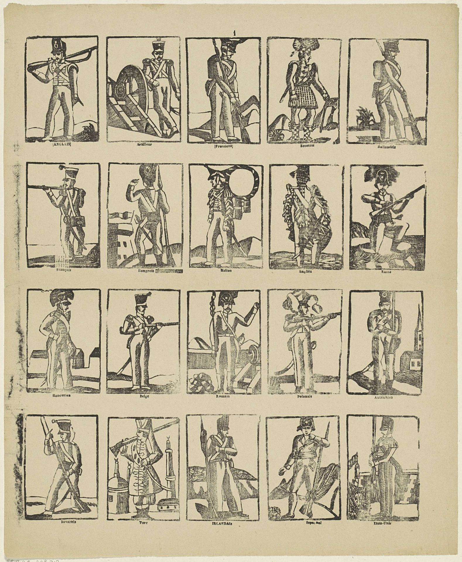 Militairen by M. Hemeleers-van Houter