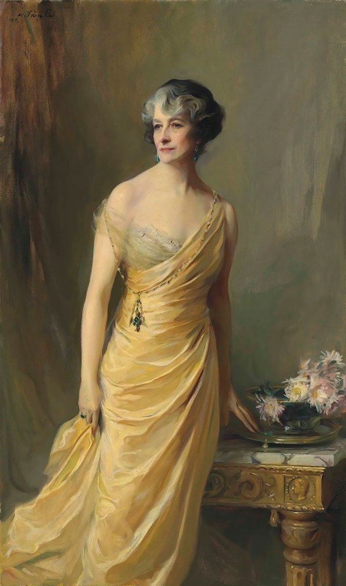 Lady Ludlow, née Alice Sedgwick Mankiewicz by Philip Alexius de László