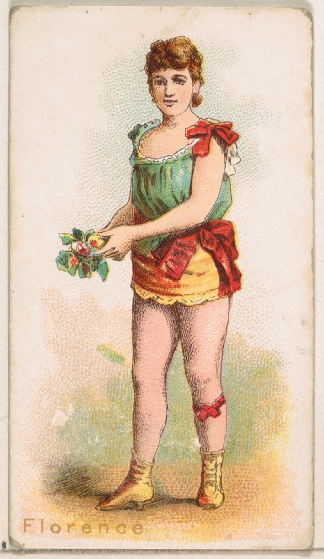 Florence, from the Ballet Queens series (N182) issued by Wm. S. Kimball & Co. by William S. Kimball & Company