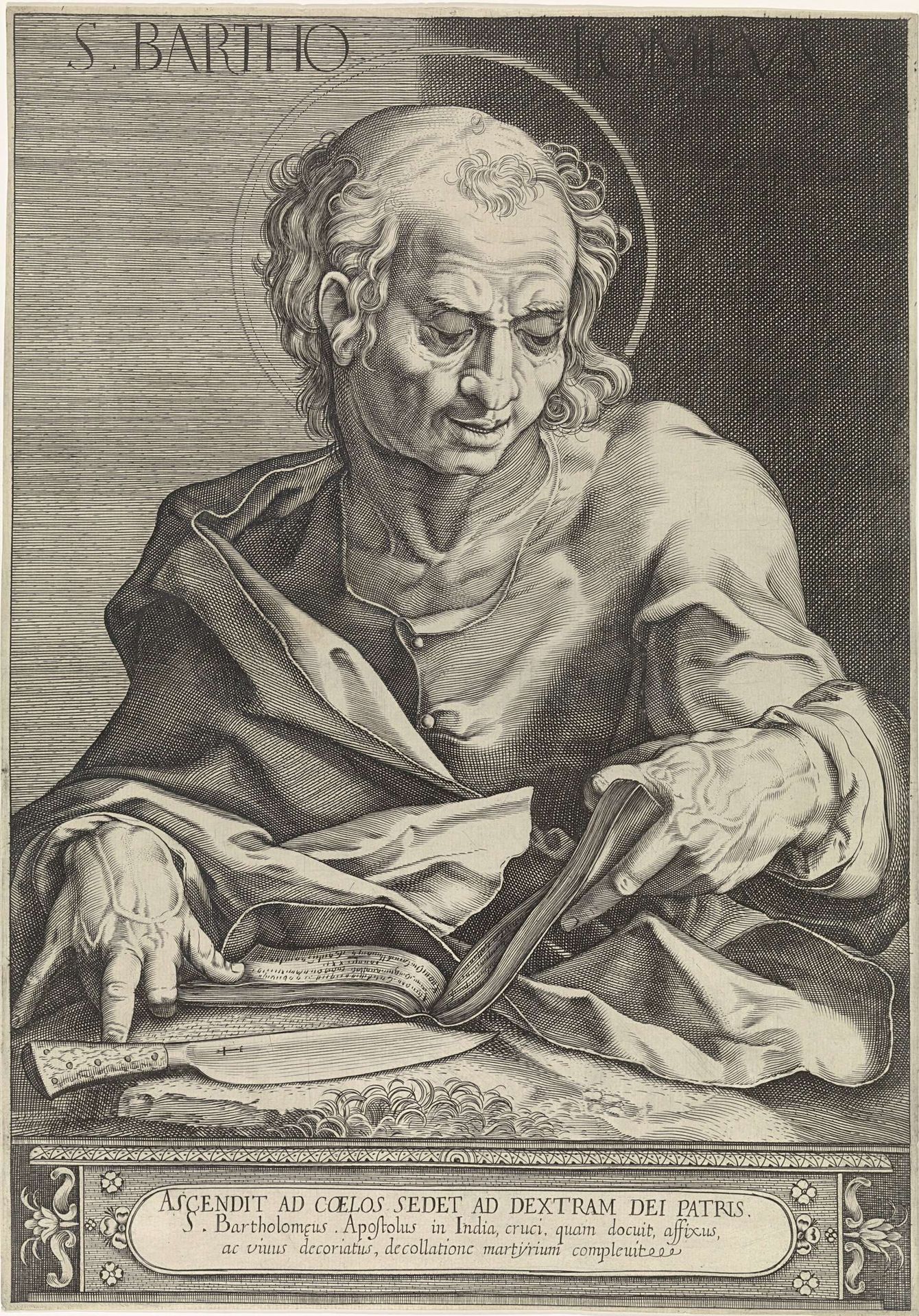 Apostel Bartholomeus by Egbert Van Panderen