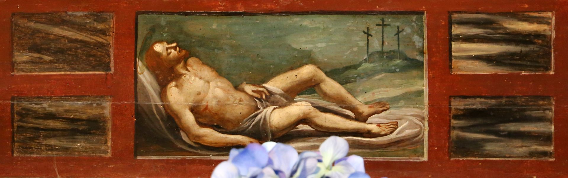 The Fall of the Rebel Angels (detail) by Domenico Beccafumi